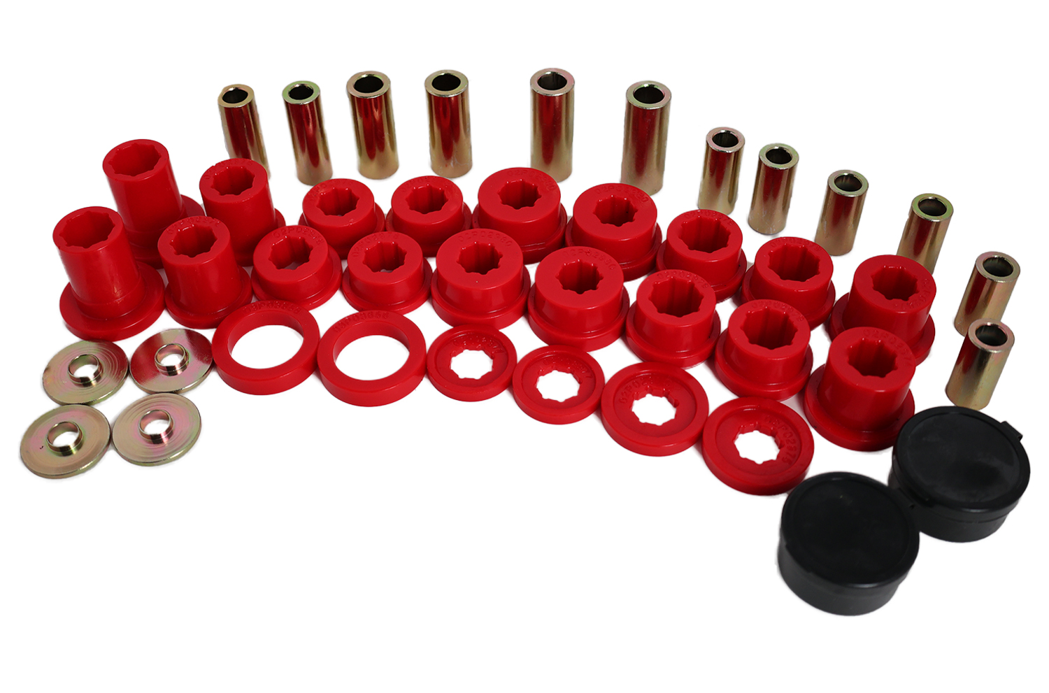 Energy Suspension 8.3104R - 86-88 Toyota 4 Runner/PickUp Red Front Control Arm Bushing Set (Uppers ONLY) Energy Suspension 8.3104R - 86-88 Toyota 4 Runner/PickUp Red Front Control Arm Bushing Set (Uppers ONLY)