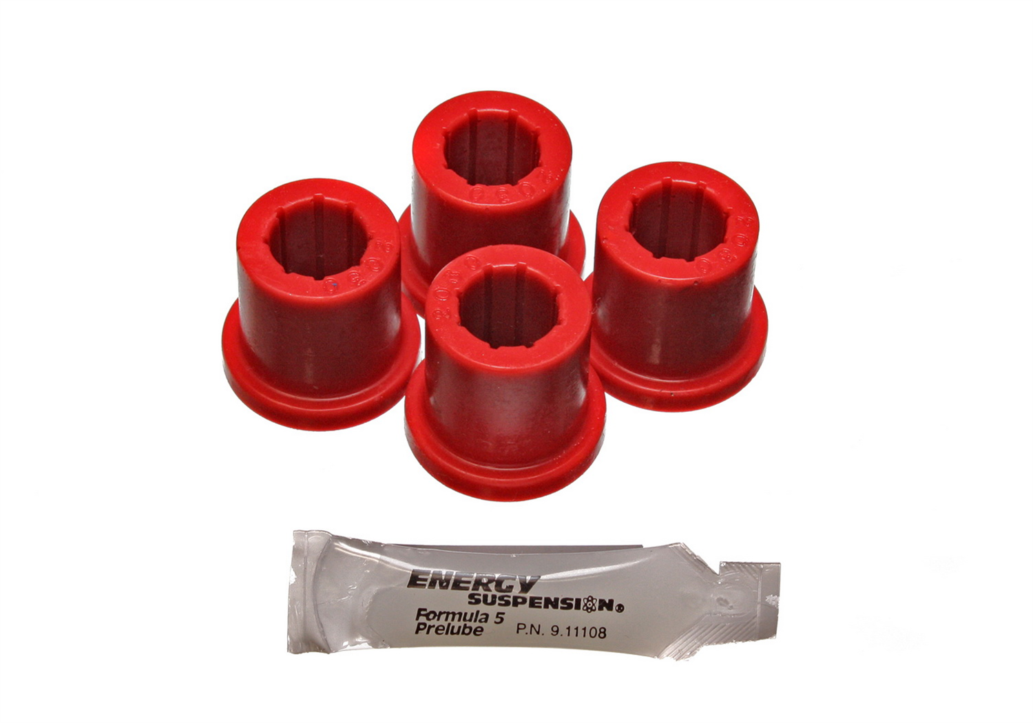 Energy Suspension 8.2109R - 80-87 Toyota Pick Up Red Rear Spring Frame Shackle Bushing Kit Energy Suspension 8.2109R - 80-87 Toyota Pick Up Red Rear Spring Frame Shackle Bushing Kit