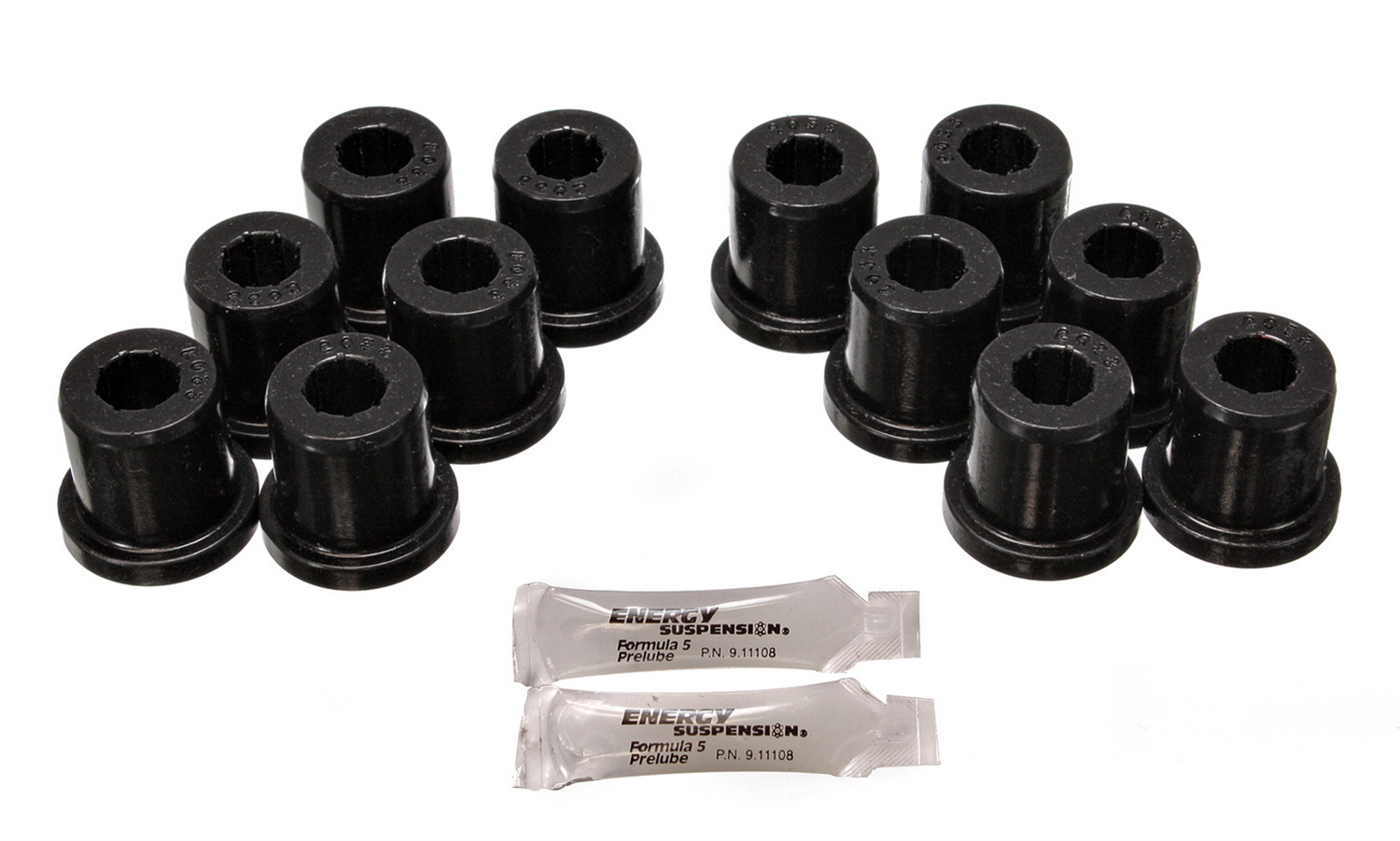 Energy Suspension 8.2106G - 81-89 Toyota FJ40/FJ60 Landcruiser 2/4WD Blk Front Leaf Spring Bushing Set Energy Suspension 8.2106G - 81-89 Toyota FJ40/FJ60 Landcruiser 2/4WD Blk Front Leaf Spring Bushing Set