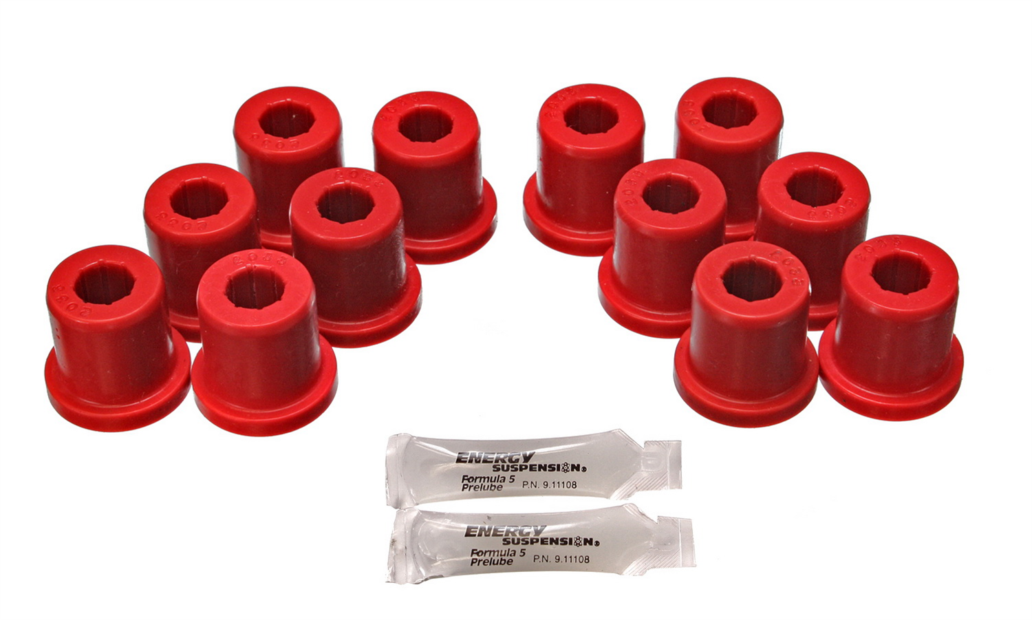 Energy Suspension 8.2106R - 81-89 Toyota FJ40/FJ60 Landcruiser 2/4WD Red Front Leaf Spring Bushing (Set of 12) Energy Suspension 8.2106R - 81-89 Toyota FJ40/FJ60 Landcruiser 2/4WD Red Front Leaf Spring Bushing (Set of 12)