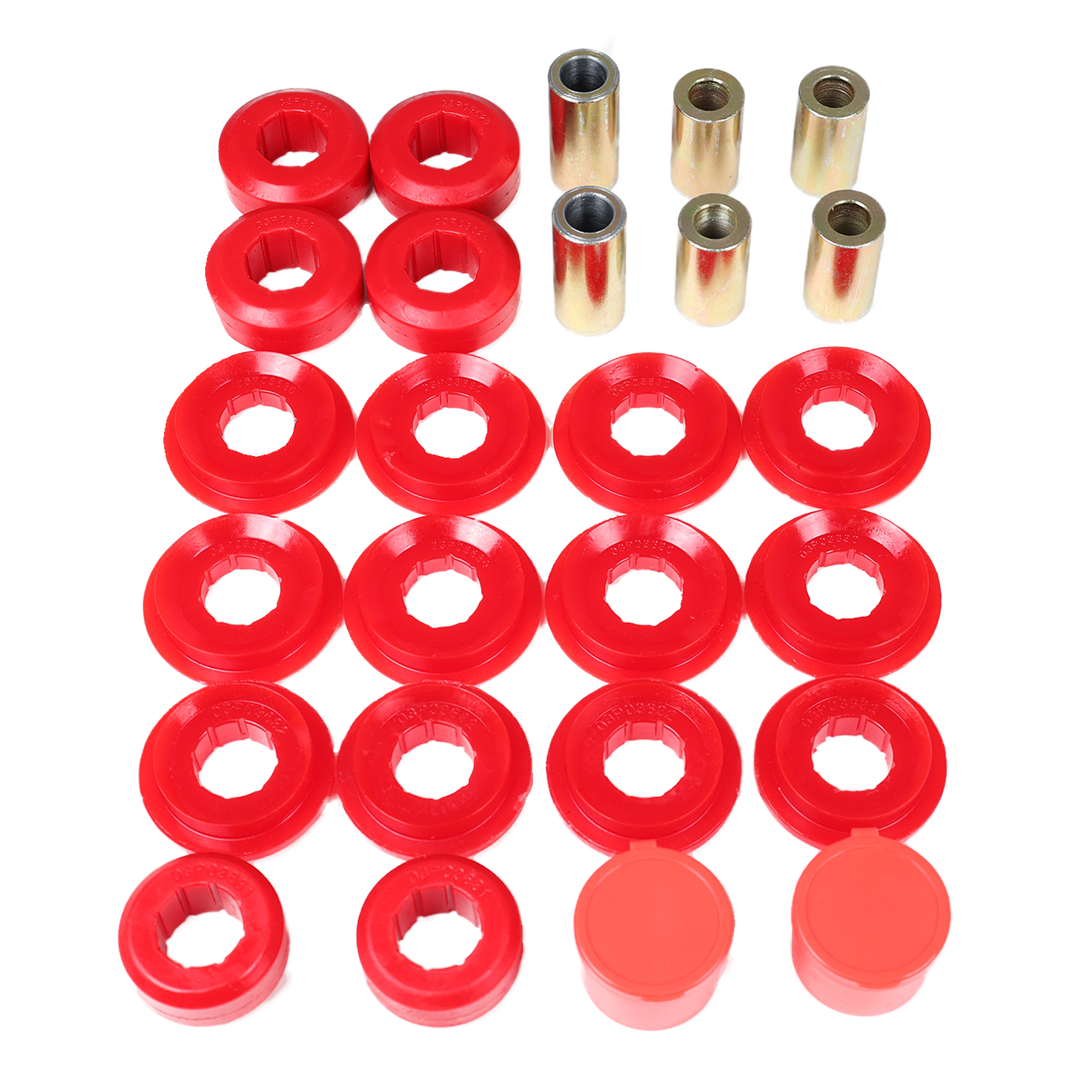 Energy Suspension 8.3137R - 91-97 Toyota Land Cruiser FJ80 Front Control Arm Bushing Set - Red Energy Suspension 8.3137R - 91-97 Toyota Land Cruiser FJ80 Front Control Arm Bushing Set - Red