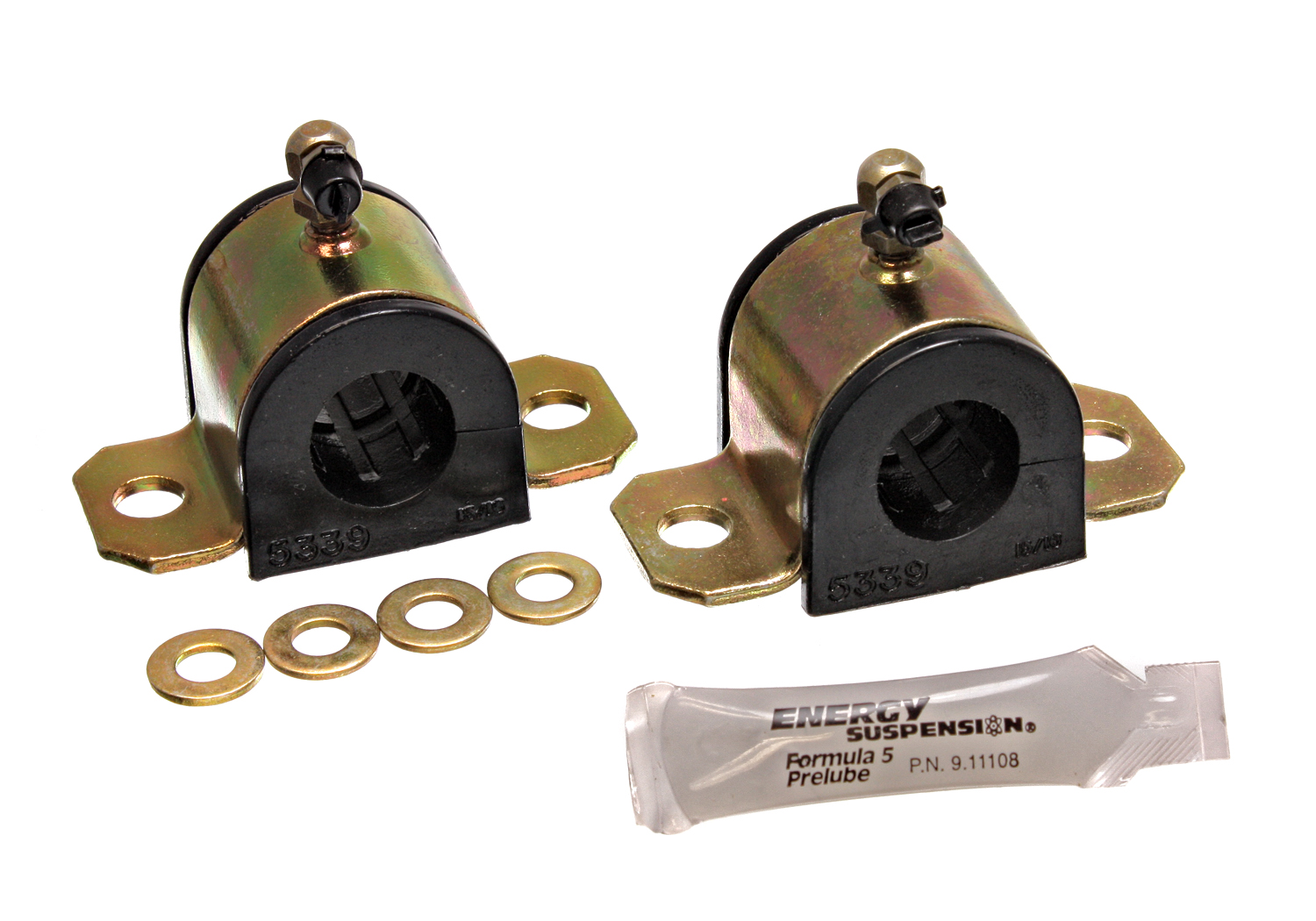Energy Suspension 8.5128G - 03-06 Toyota Corolla/Matrix Black 24mm Front Sway Bar Bushing Set (Greaseable Fram Energy Suspension 8.5128G - 03-06 Toyota Corolla/Matrix Black 24mm Front Sway Bar Bushing Set (Greaseable Fram