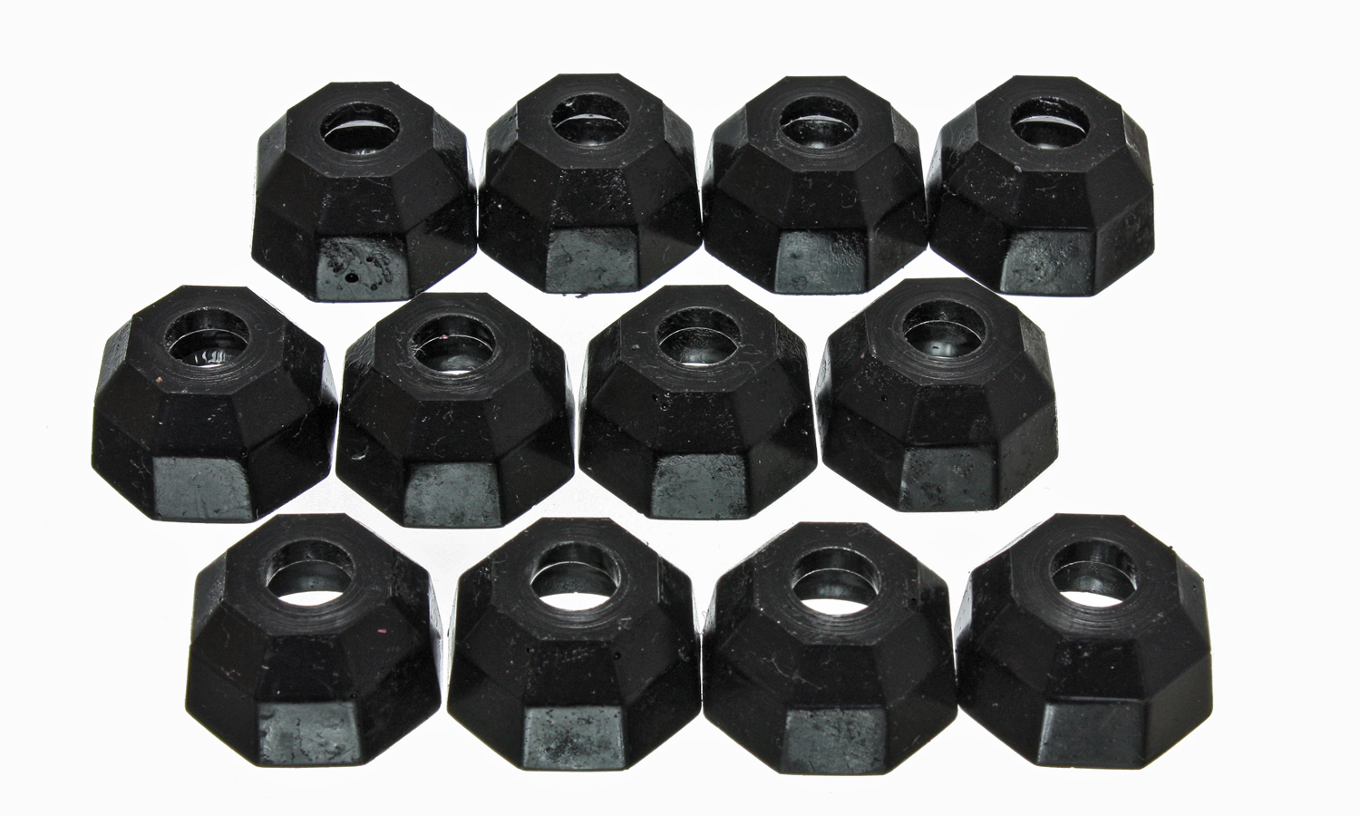 Energy Suspension 9.13110G - Universal Black 12mm Taper Dia Octagon Tie Rod Dust Boots (BOX of 12)