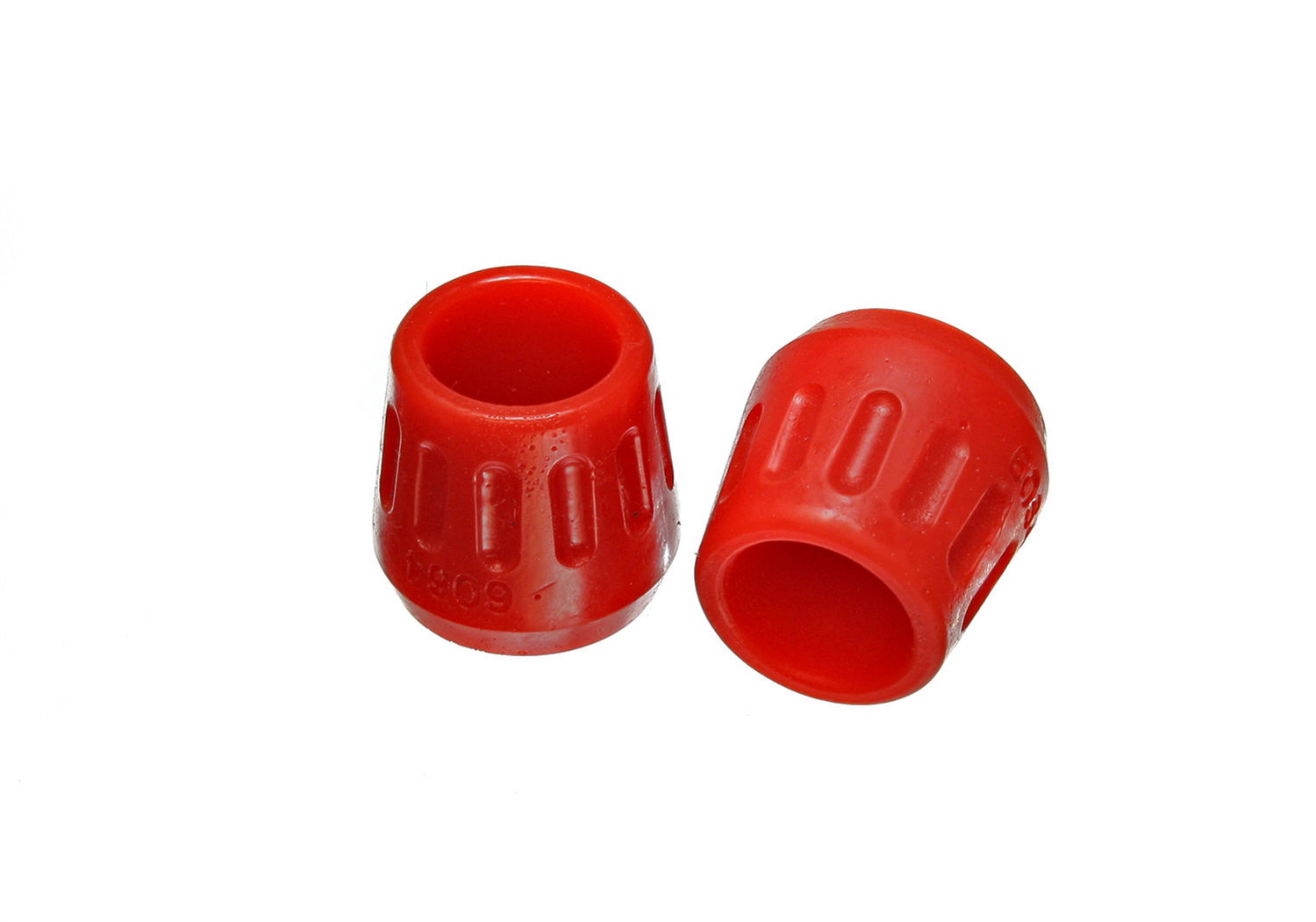 Energy Suspension 9.6111R - Universal Red 1-3/8in OD x 1/2in McPherson ID Strut Bump Stop Set Energy Suspension 9.6111R - Universal Red 1-3/8in OD x 1/2in McPherson ID Strut Bump Stop Set