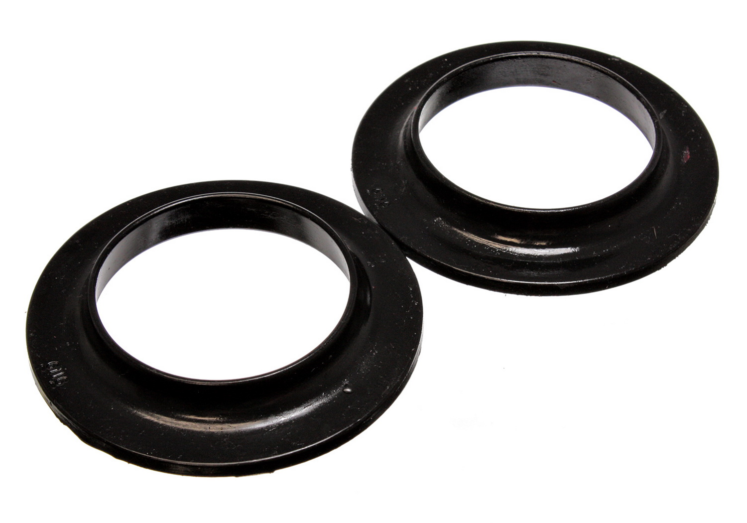 Energy Suspension 9.6108G - Universal 3-3/4in ID 5-13/16in OD 7/8in H Black Coil Spring Isolators (2 per set) Energy Suspension 9.6108G - Universal 3-3/4in ID 5-13/16in OD 7/8in H Black Coil Spring Isolators (2 per set)