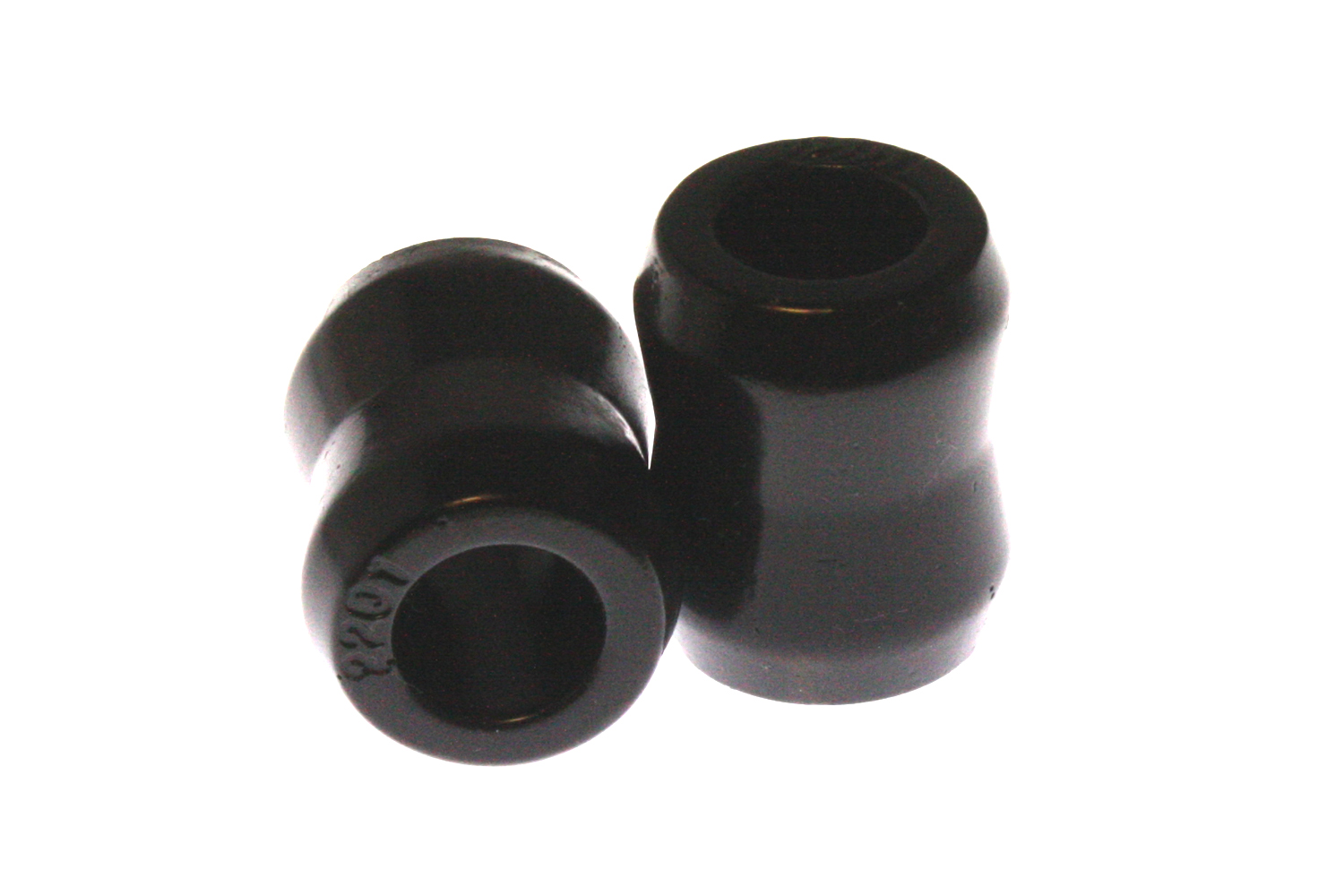 Energy Suspension 9.8108G - Black Hour Glass Shock Bushings 3/4 inch I.D. 1 min - 1 1/8 max inch O.D. 1 7/16 i