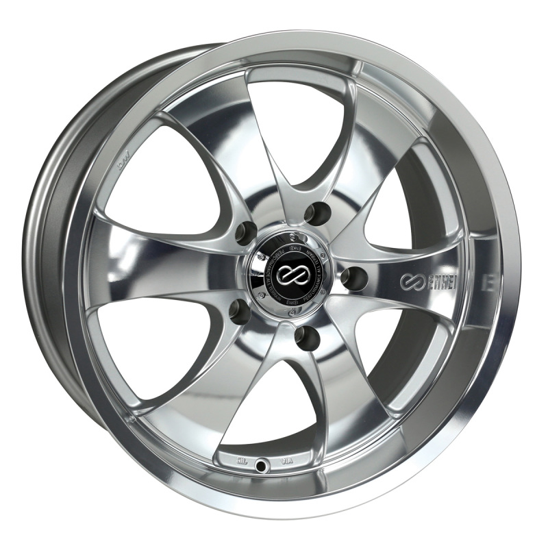 Enkei 482-290-8420MF - M6 Universal Truck & SUV 20x9 20mm Offset 6x139.7 BP 108.5mm Bore Mirror Finish Wheel Enkei 482-290-8420MF - M6 Universal Truck & SUV 20x9 20mm Offset 6x139.7 BP 108.5mm Bore Mirror Finish Wheel