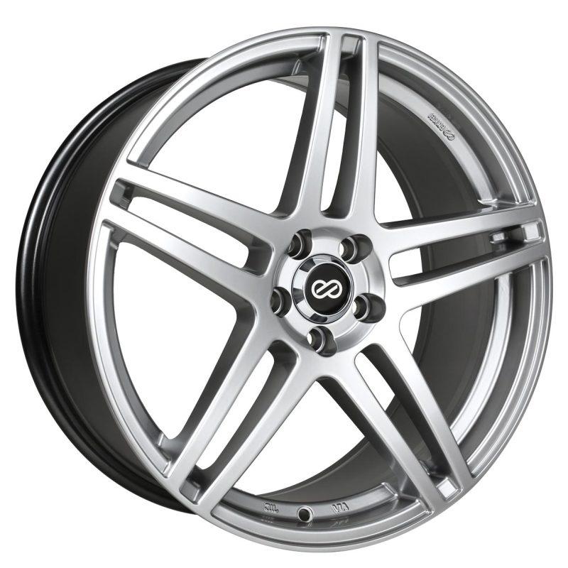 Enkei 479-670-8038HS - RSF5 16x7 38mm Offset 5x100 Bolt Pattern 72.6mm Bore Dia Hyper Silver Wheel