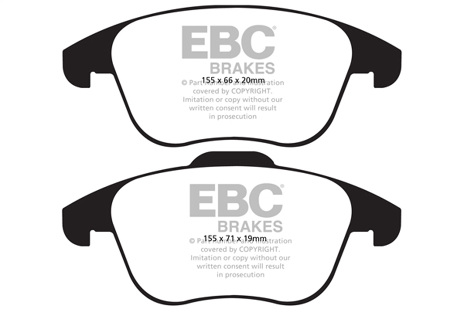 EBC S13KF1661 - S13 Brake Pad and Rotor Kit EBC S13KF1661 - S13 Brake Pad and Rotor Kit