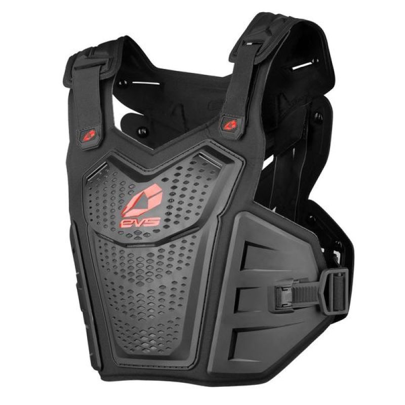 EVS F120-BK-S/M - F1 Roost Deflector Black/Red - Small/Medium