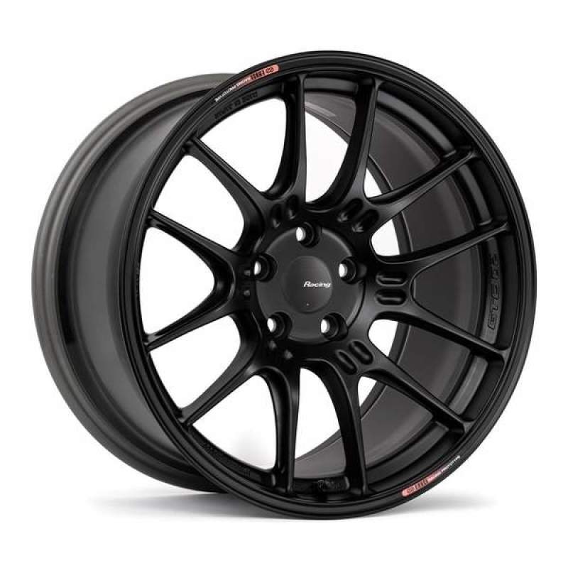 Enkei 534-985-4427BK - GTC02 19x8.5 5x112 27mm Offset 66.5mm Bore Matte Black Wheel Enkei 534-985-4427BK - GTC02 19x8.5 5x112 27mm Offset 66.5mm Bore Matte Black Wheel