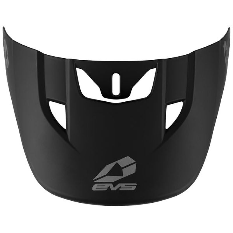 EVS HE21T3S-VSBK - T3 Solid Helmet Visor - Matte Black