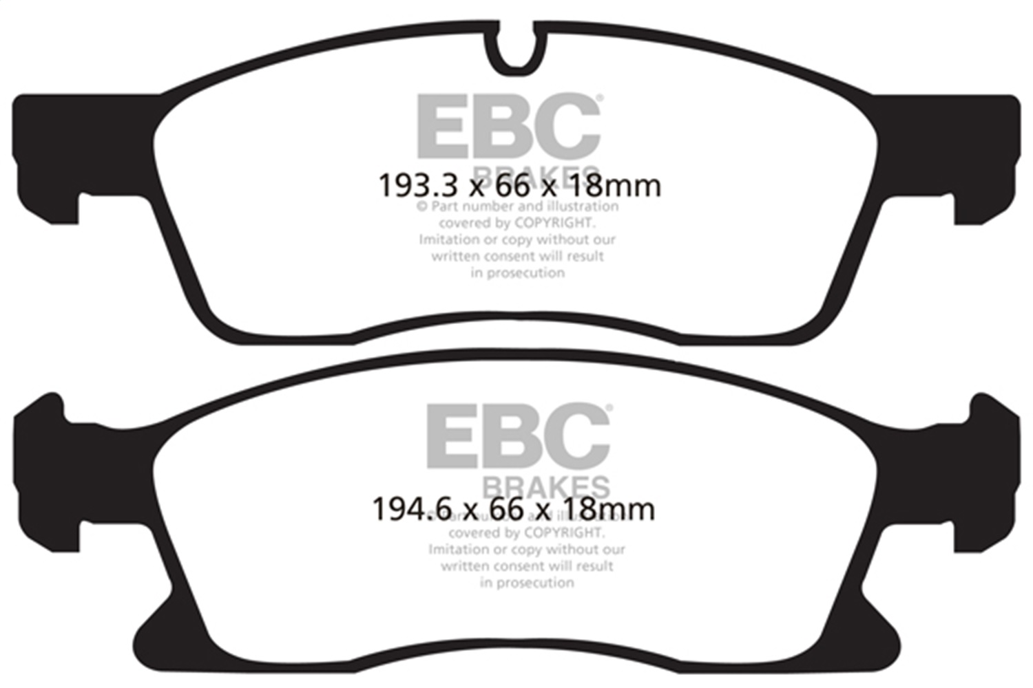 EBC S15KF1021 - S15 Brake Pad and Rotor Kit