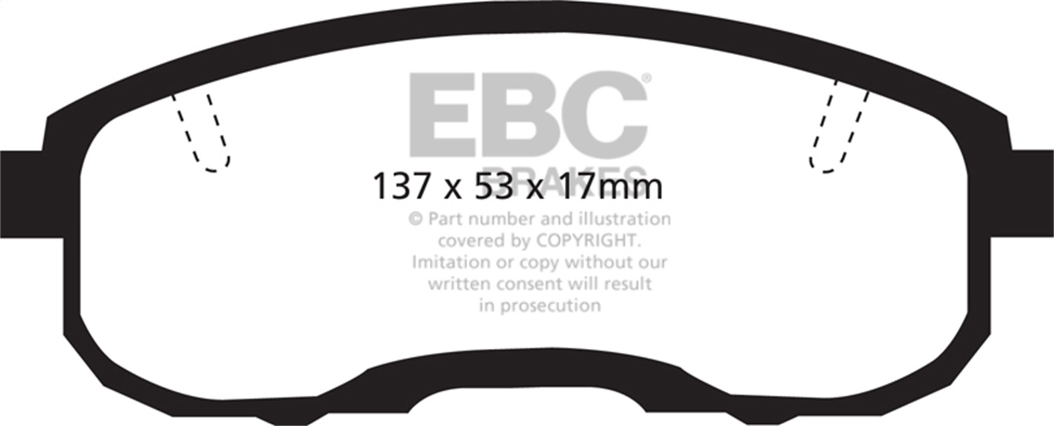 EBC S1KF1284 - S1 Brake Pad and Rotor Kit EBC S1KF1284 - S1 Brake Pad and Rotor Kit
