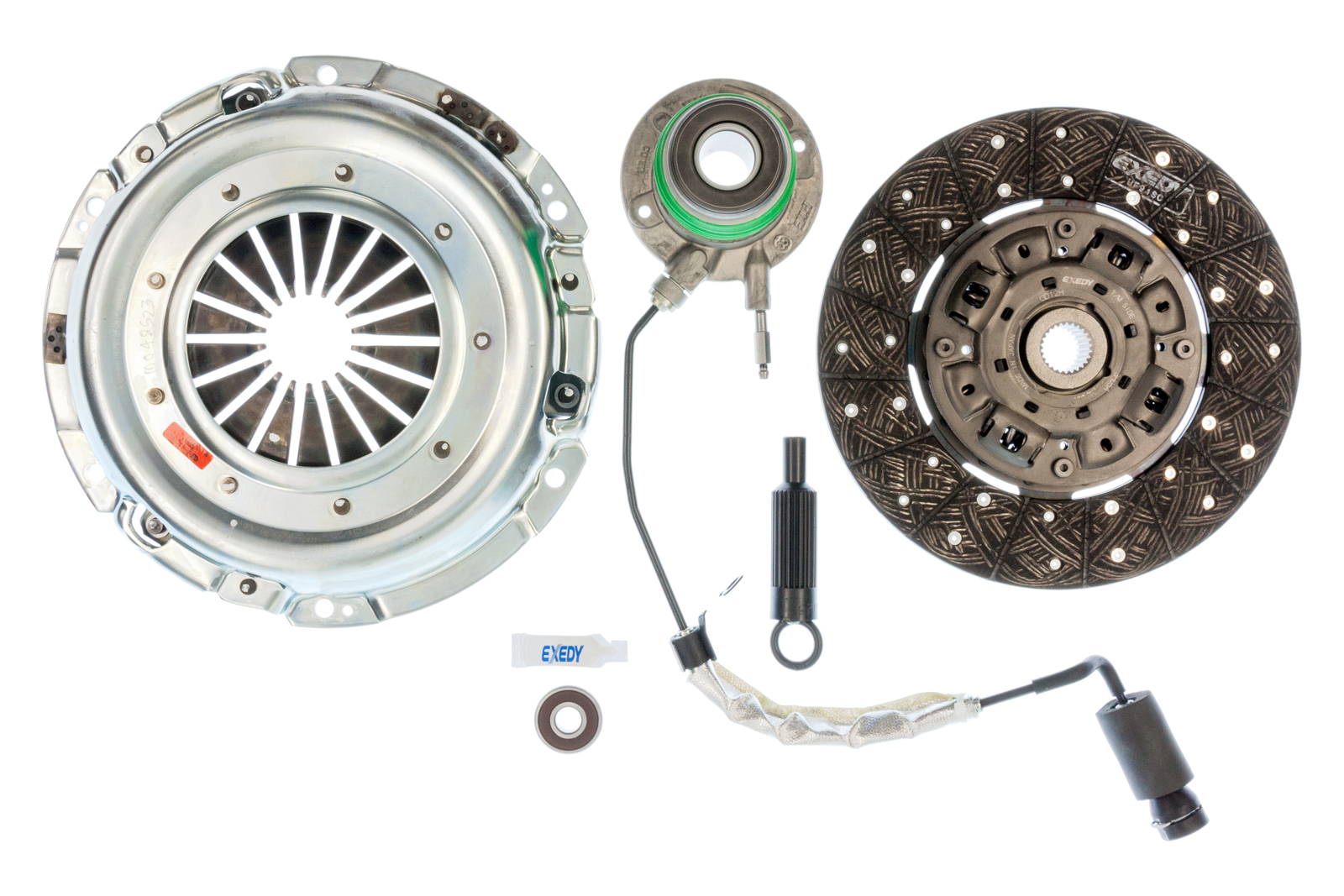 Exedy 04803 - 2006-2013 Chevrolet Corvette V8 Stage 1 Organic Clutch Incl. Hydraulic CSC Slave Cylinder