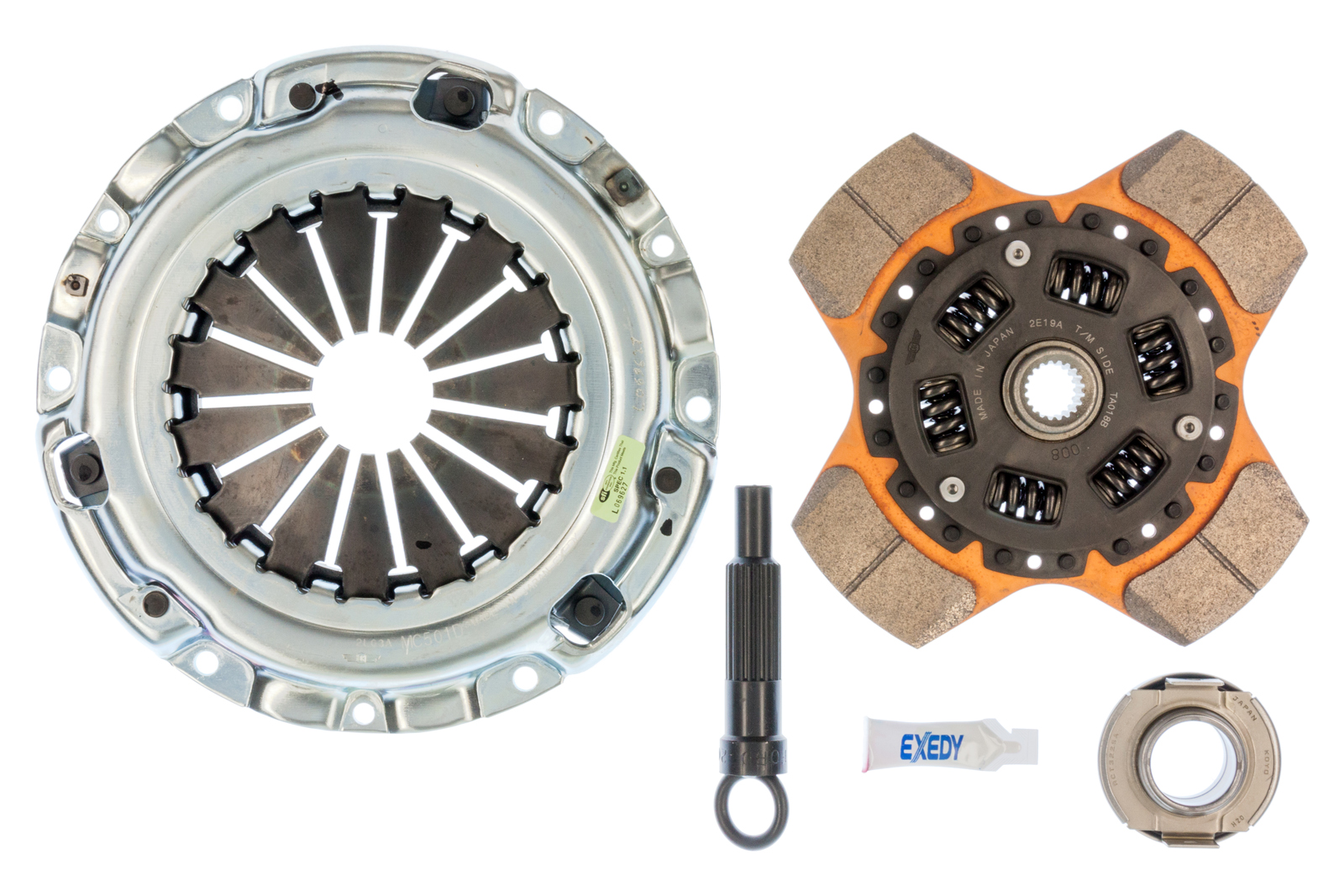 Exedy 05950P4 - 1991-1996 Dodge Stealth V6 Stage 2 Cerametallic Clutch 4 Puck Disc Exedy 05950P4 - 1991-1996 Dodge Stealth V6 Stage 2 Cerametallic Clutch 4 Puck Disc