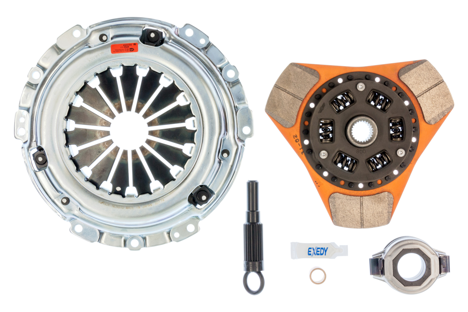 Exedy 06950A - 1989-1995 Nissan Bluebird L4 Stage 2 Cerametallic Clutch Thick Disc Exedy 06950A - 1989-1995 Nissan Bluebird L4 Stage 2 Cerametallic Clutch Thick Disc