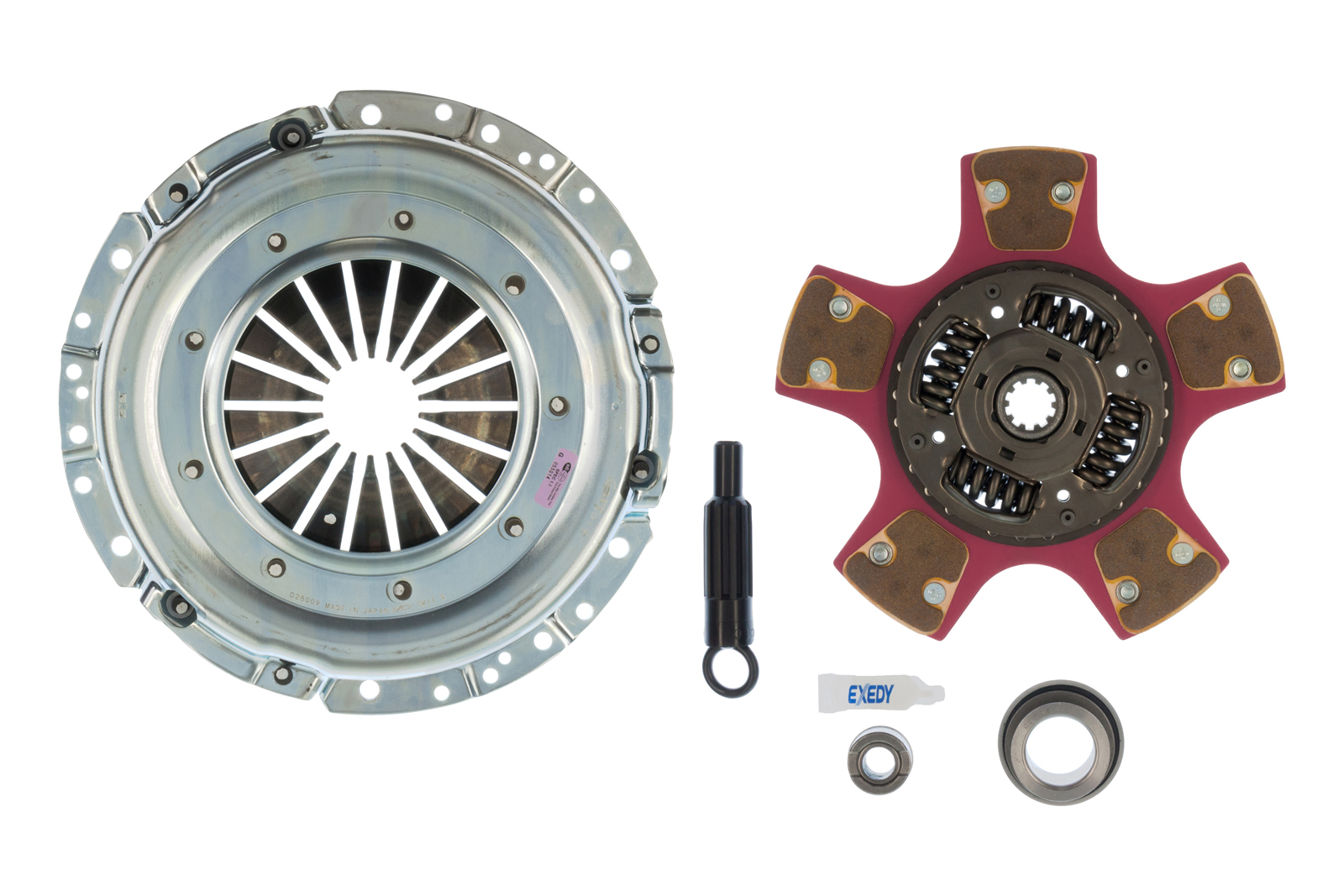 Exedy 07952P - 1996-2004 Ford Mustang V8 Stage 2 Cerametallic Clutch Paddle Style Disc Exedy 07952P - 1996-2004 Ford Mustang V8 Stage 2 Cerametallic Clutch Paddle Style Disc