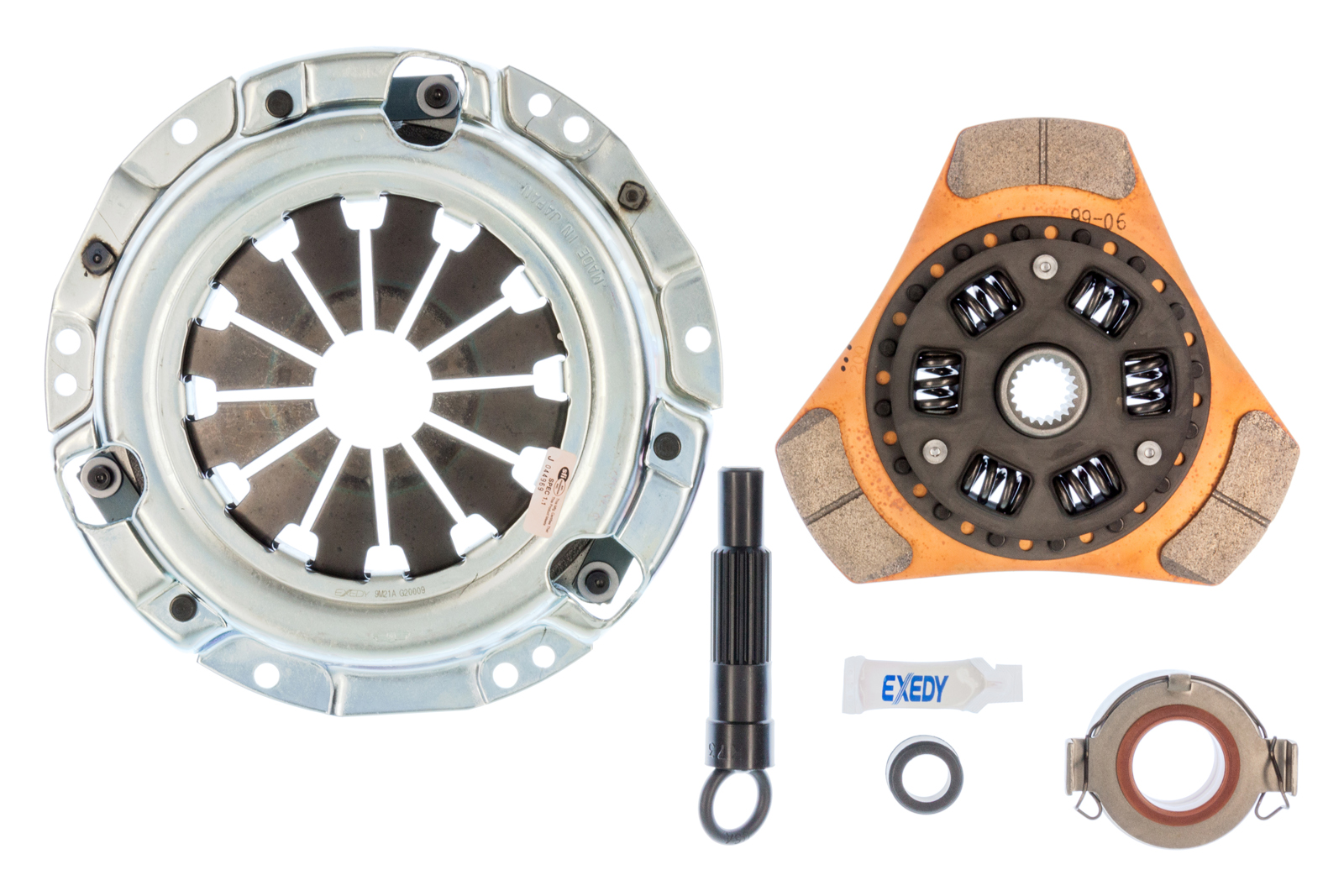 Exedy 16954C - 1991-1992 Geo Prizm L4 Stage 2 Cerametallic Clutch Thick Disc Exedy 16954C - 1991-1992 Geo Prizm L4 Stage 2 Cerametallic Clutch Thick Disc