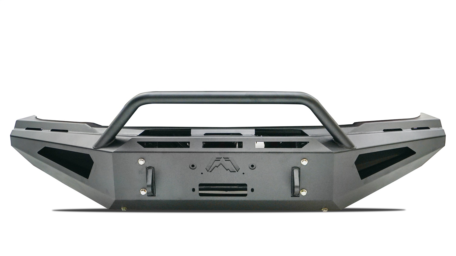 Fab Fours DR19-RS4462-1 - Red Steel Front Bumper Fab Fours DR19-RS4462-1 - Red Steel Front Bumper