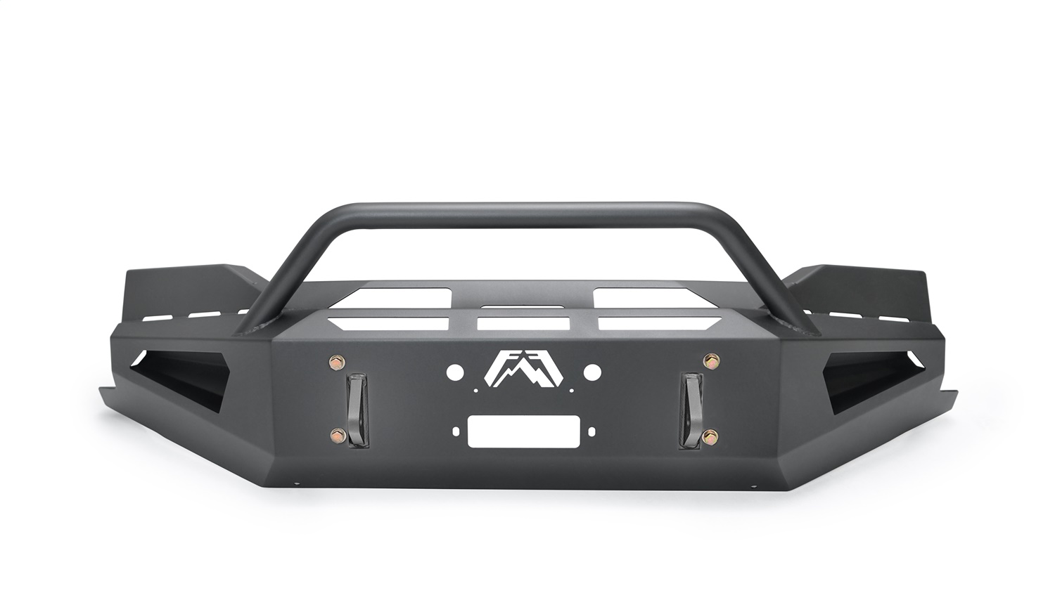 Fab Fours CS19-RS4062-1 - Red Steel Front Bumper Fab Fours CS19-RS4062-1 - Red Steel Front Bumper