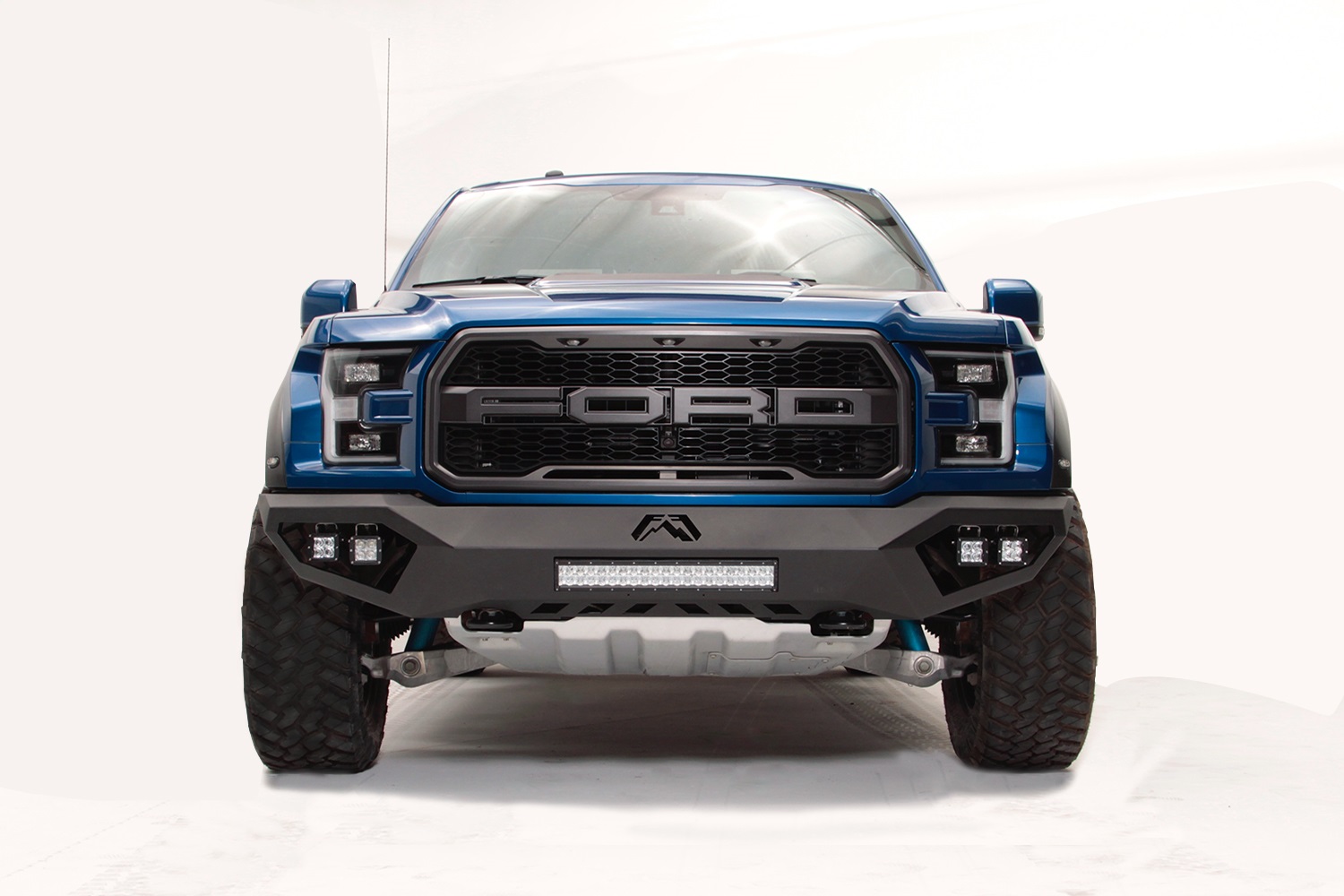 Fab Fours FF17-D4351-1 - Vengeance Front Bumper Fab Fours FF17-D4351-1 - Vengeance Front Bumper