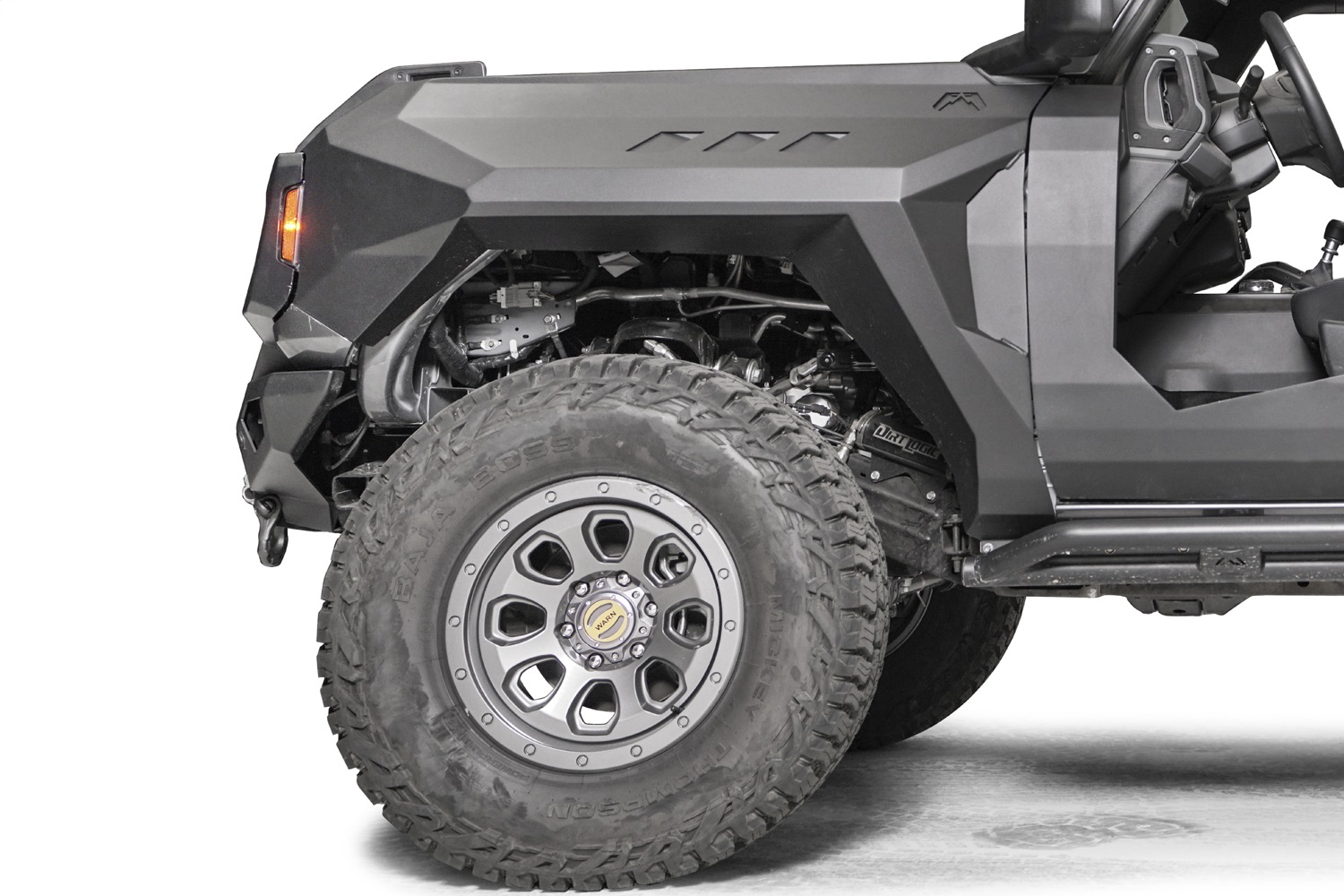 Fab Fours FB2000-1 - Fender; Front; Matte Black Powder Coat; Fab Fours FB2000-1 - Fender; Front; Matte Black Powder Coat;