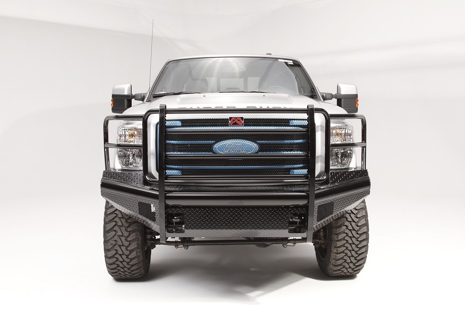 Fab Fours FS05-S1260-1 - Black Steel Front Ranch Bumper Fab Fours FS05-S1260-1 - Black Steel Front Ranch Bumper