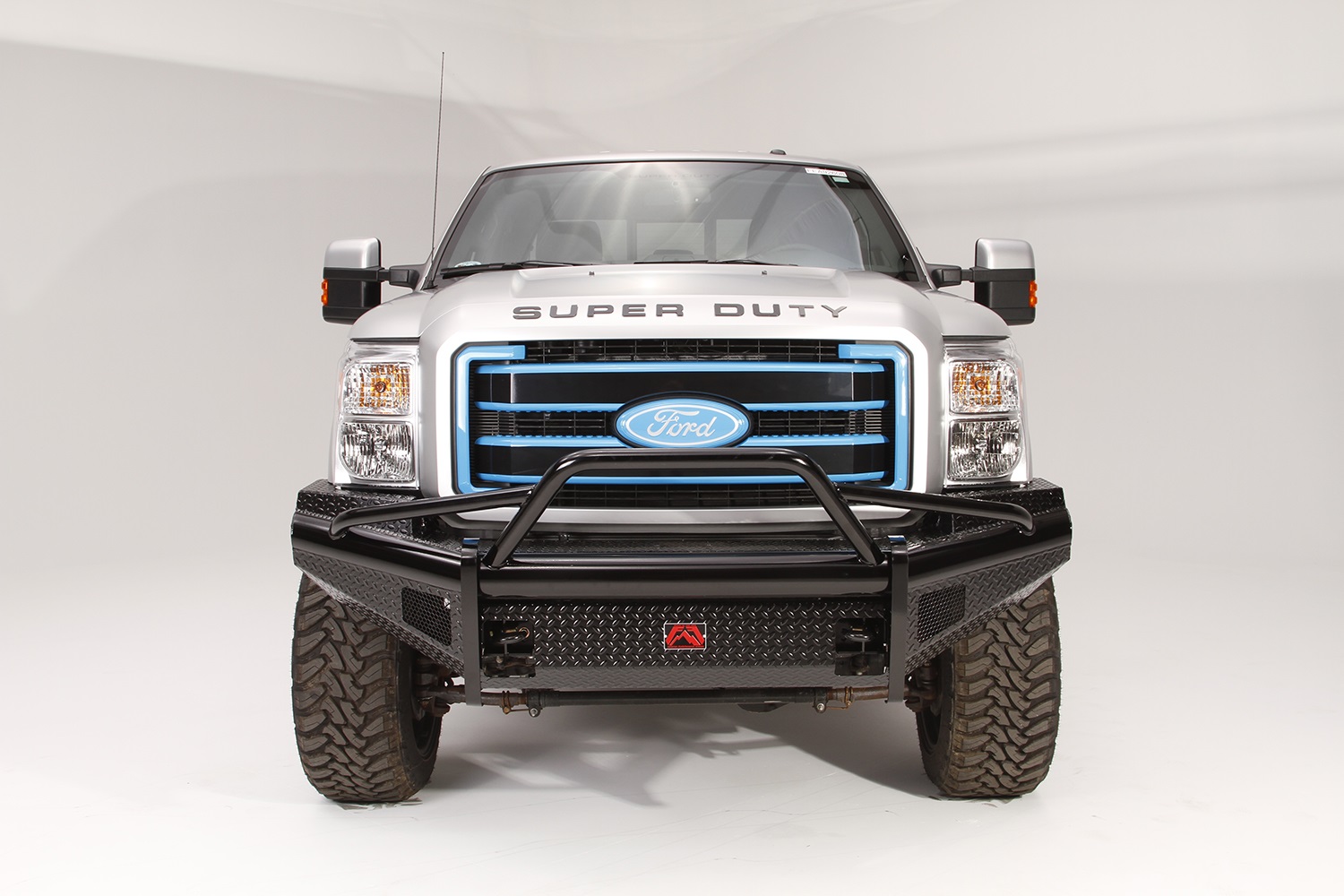 Fab Fours FS11-S2562-1 - Black Steel Front Ranch Bumper Fab Fours FS11-S2562-1 - Black Steel Front Ranch Bumper