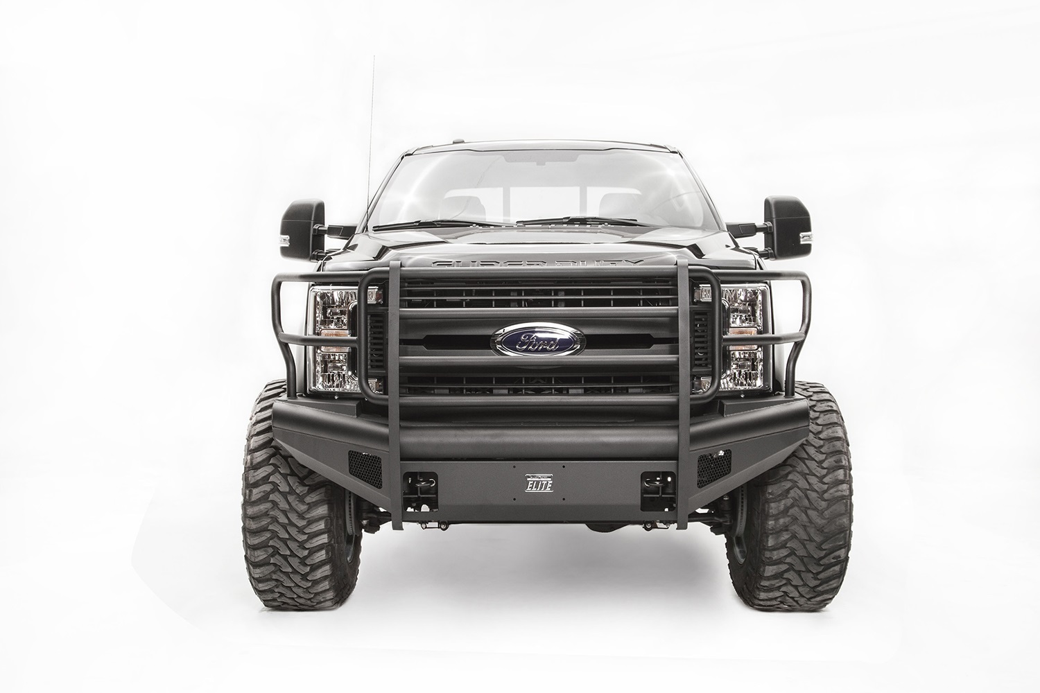 Fab Fours FS17-Q4160-1 - Elite Front Ranch Bumper Fab Fours FS17-Q4160-1 - Elite Front Ranch Bumper