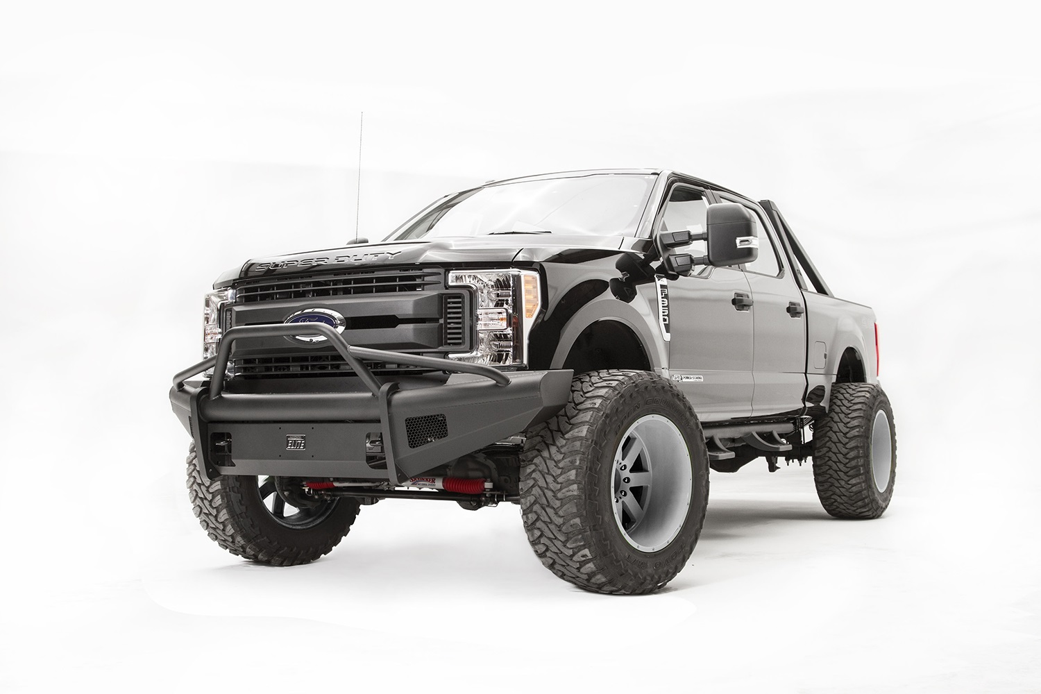 Fab Fours FS17-Q4162-1 - Elite Front Ranch Bumper
