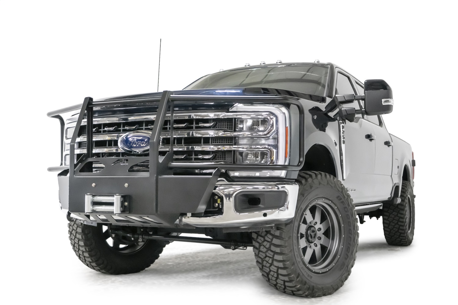 Fab Fours FS23-N5970-1 - Winch Mount; w/Full Grill Guard; Matte Black; Fab Fours FS23-N5970-1 - Winch Mount; w/Full Grill Guard; Matte Black;