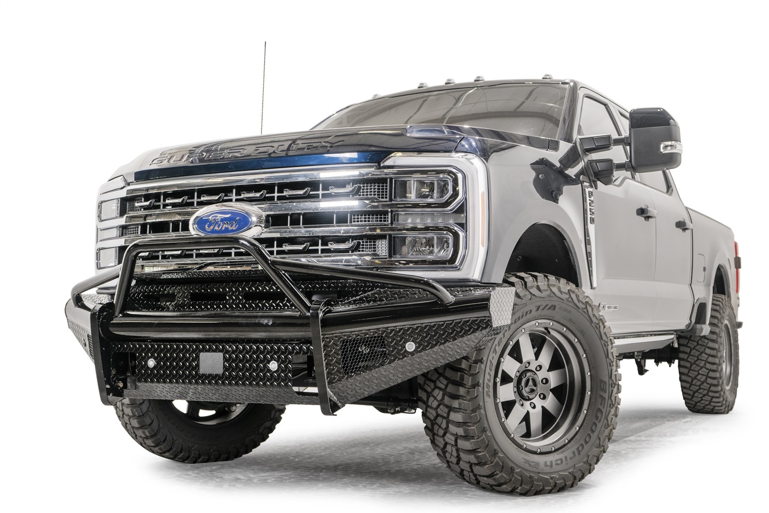 Fab Fours FS23-S5962-1 - Black Steel Front Bumper Fab Fours FS23-S5962-1 - Black Steel Front Bumper