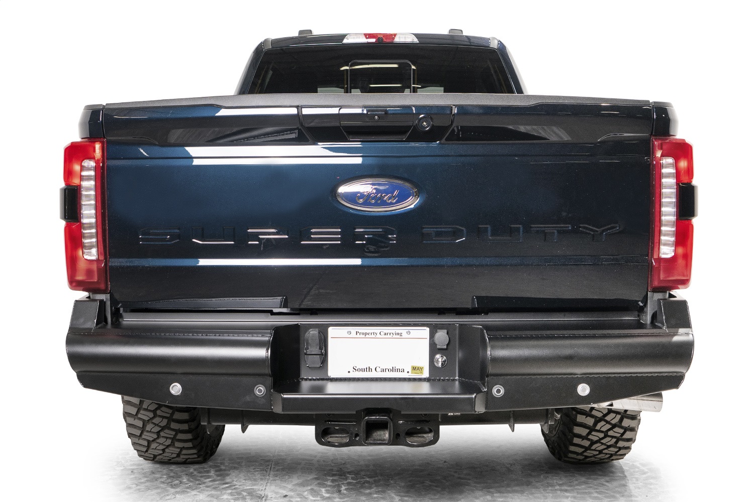 Fab Fours FS23-U5950-1 - Elite Rear Bumper; Black Steel; Fab Fours FS23-U5950-1 - Elite Rear Bumper; Black Steel;