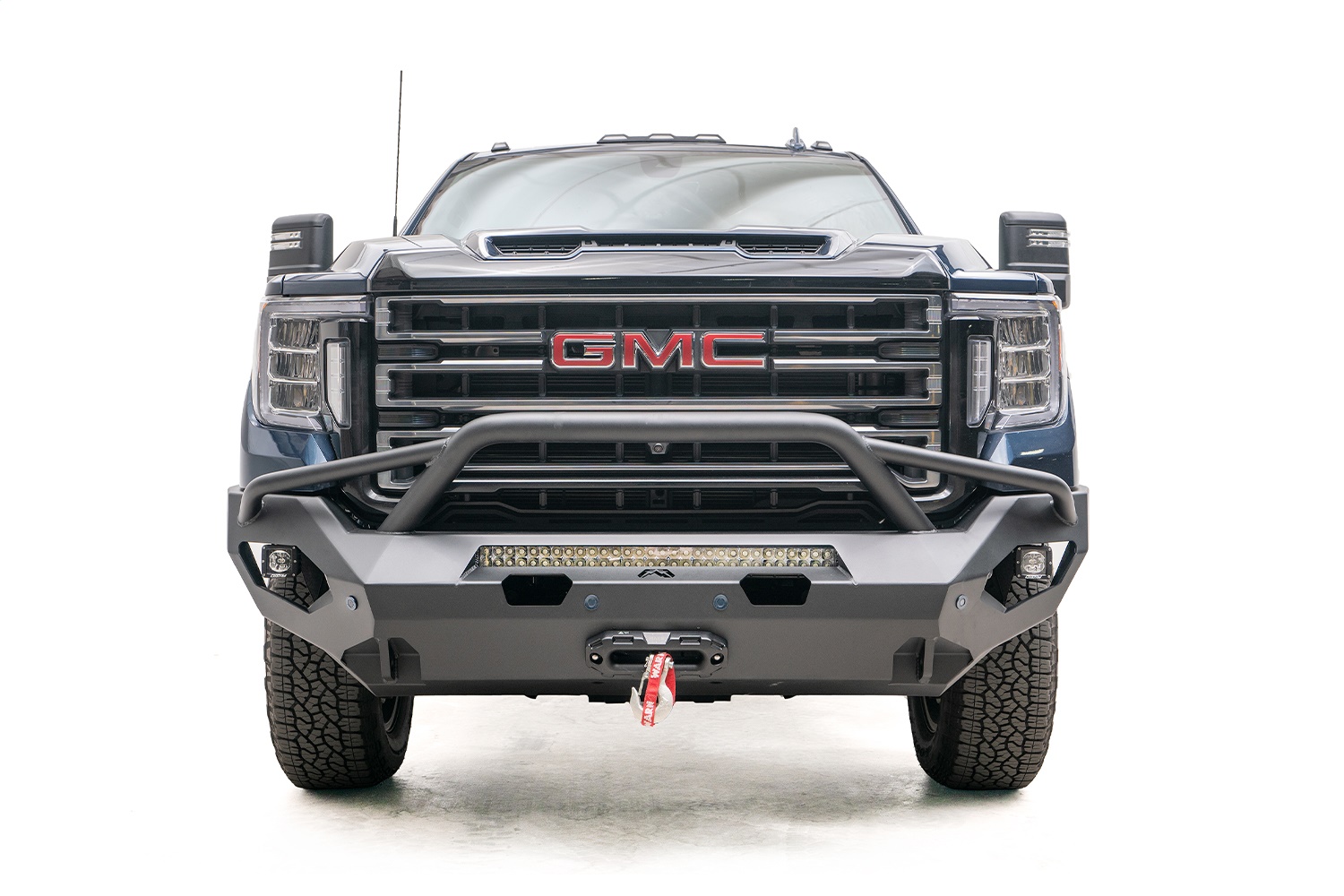 Fab Fours GM20-X5052-1 - Matrix Front Bumper; w/Pre-Runner Guard; Fab Fours GM20-X5052-1 - Matrix Front Bumper; w/Pre-Runner Guard;