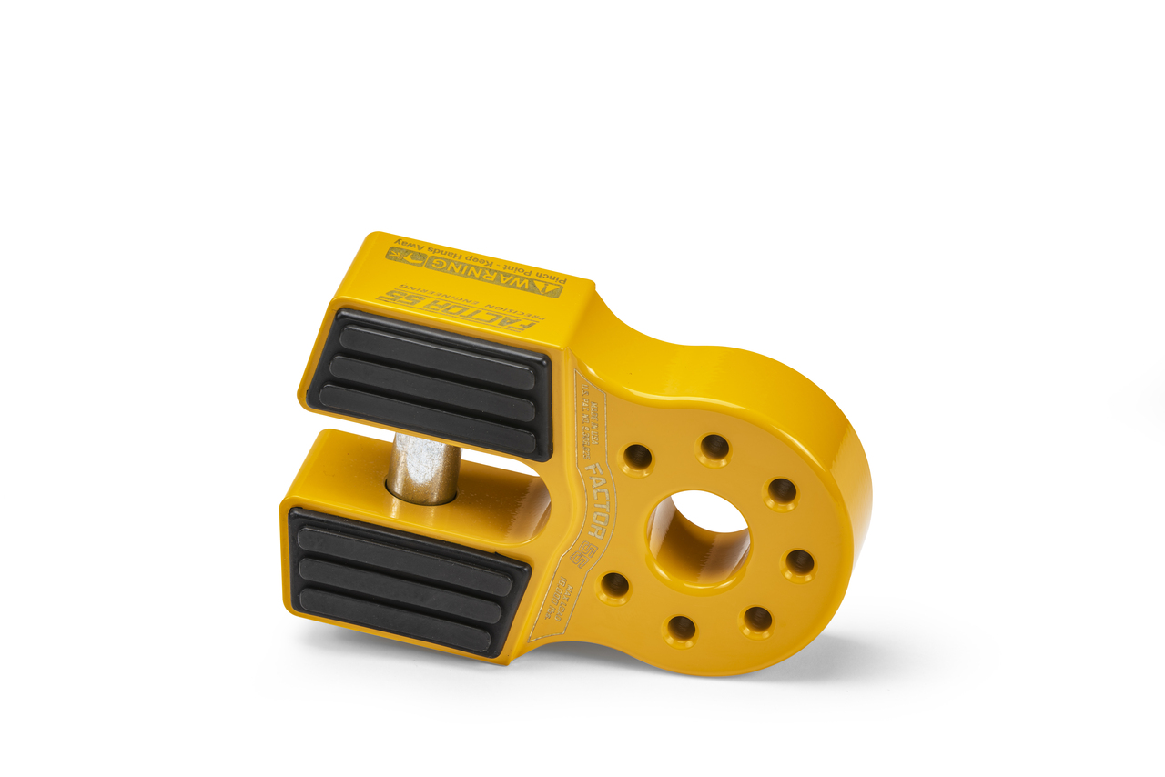 Factor 55 00050-03 - FlatLink Winch Shackle Mount Yellow Factor 55 00050-03 - FlatLink Winch Shackle Mount Yellow