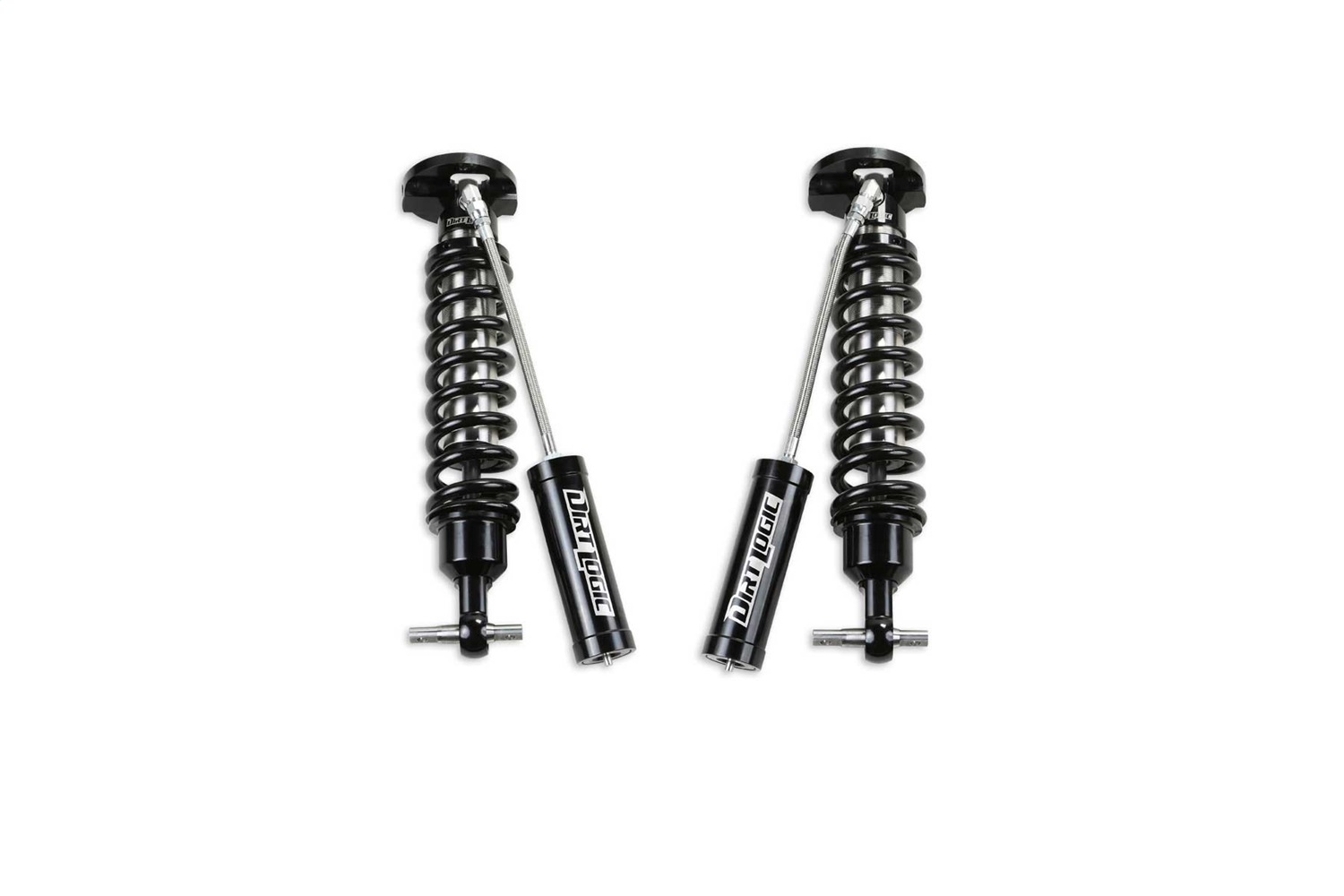 Fabtech FTS21257 - 2019 GM K1500 Trail Boss/AT4 4WD 3.5in Front Dirt Logic 2.5 Resi Coilovers - Pair