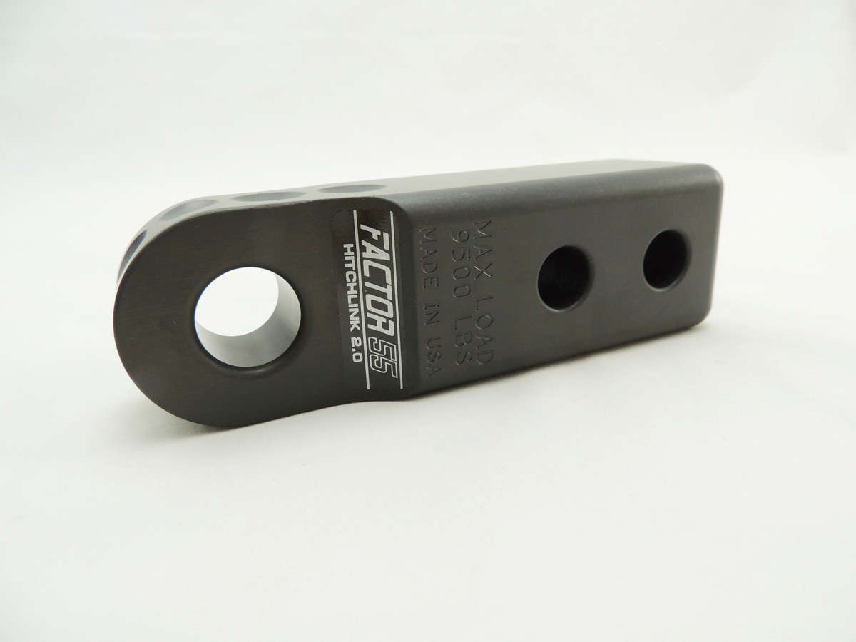 Factor 55 00020-06 - HitchLink 2.0 Reciever Shackle Mount 2 Inch Receivers Gray