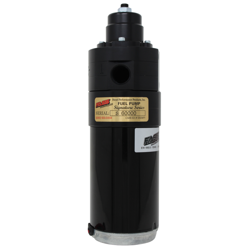 FASS FASD10290F260G - Adjustable Diesel Fuel Lift Pump 290F 260GPH at 45PSI Dodge Cummins 5.9L 12 Valve 1994-1998