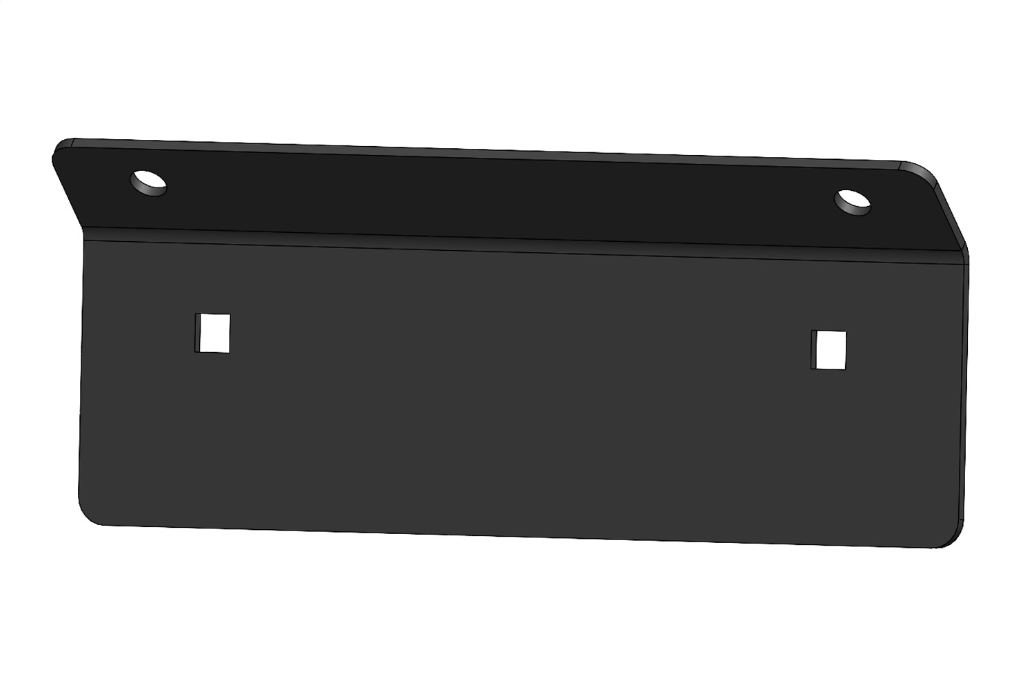 Fab Fours M2351-1 - Vengeance Front License Plate Bracket