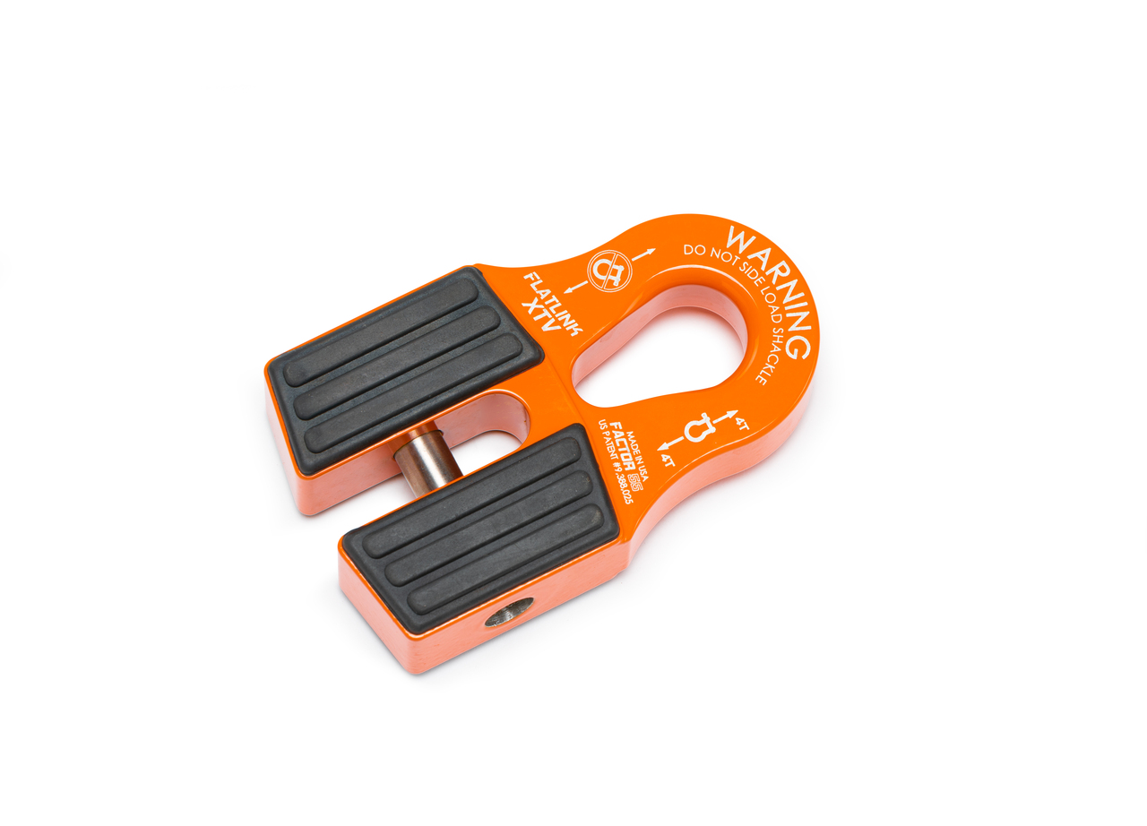 Factor 55 00070-07 - FlatLink XTV Winch Shackle Mount Orange Factor 55 00070-07 - FlatLink XTV Winch Shackle Mount Orange