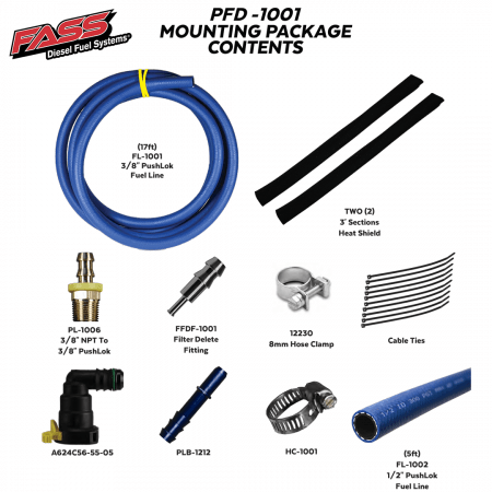 FASS PFD1001 - Powerstroke Filter Delete Kit