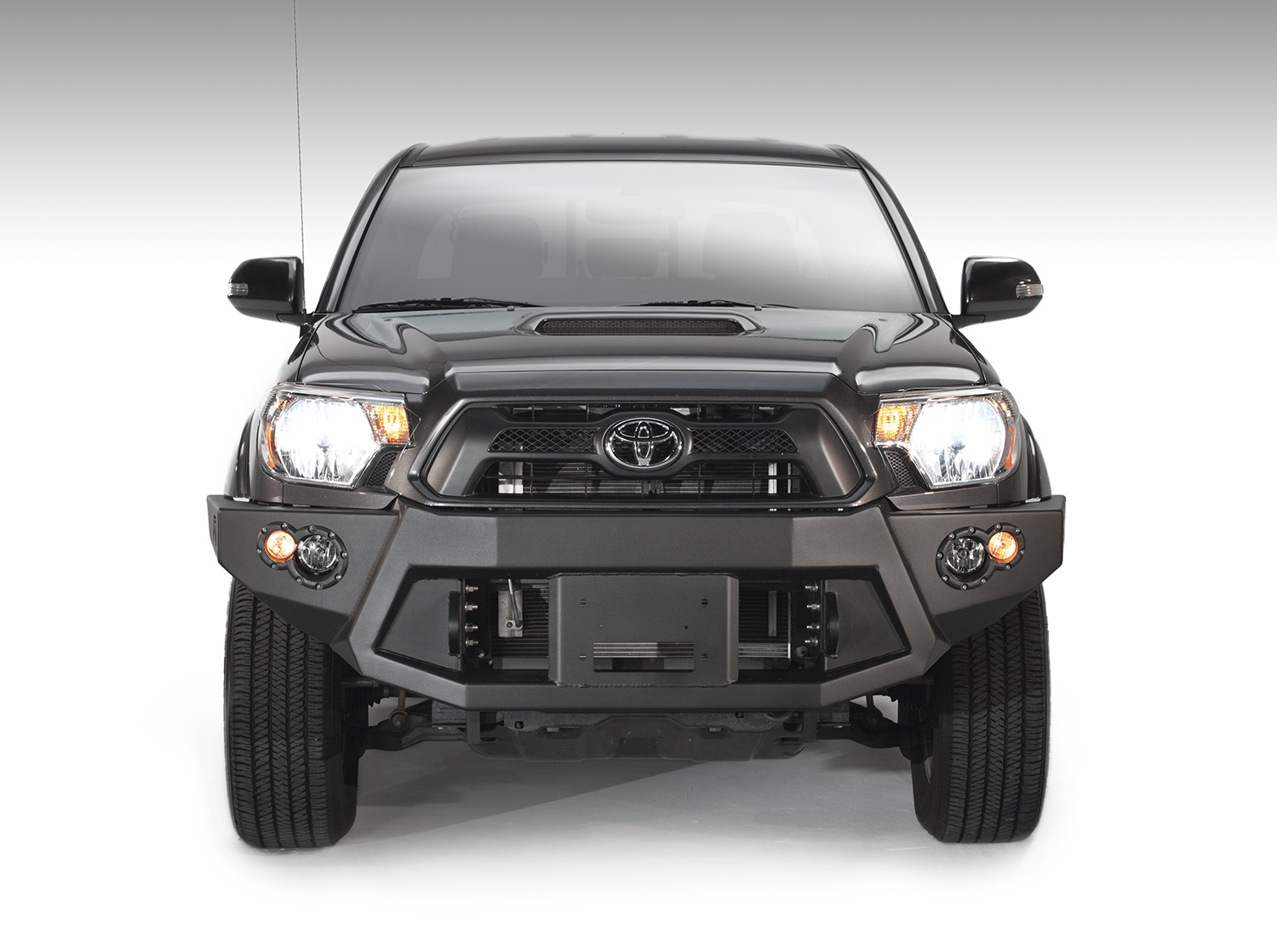 Fab Fours TT12-B1651-1 - Premium Heavy Duty Winch Front Bumper Fab Fours TT12-B1651-1 - Premium Heavy Duty Winch Front Bumper