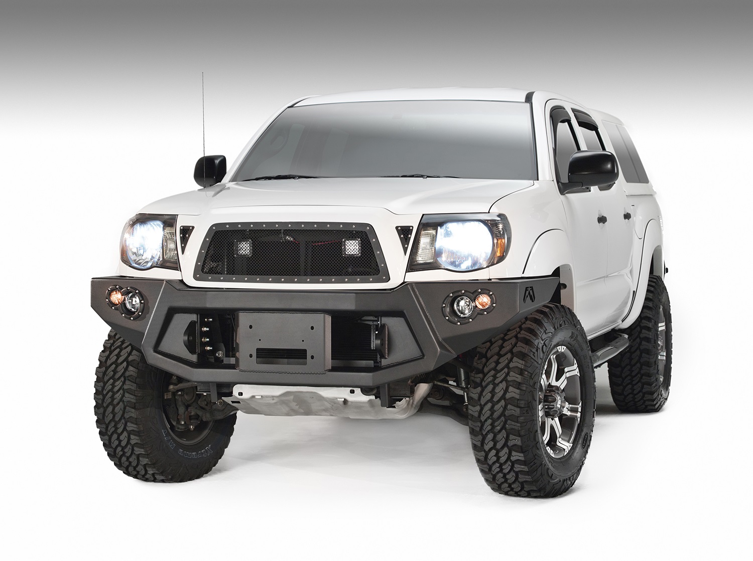 Fab Fours TT05-B1551-1 - Premium Heavy Duty Winch Front Bumper Fab Fours TT05-B1551-1 - Premium Heavy Duty Winch Front Bumper
