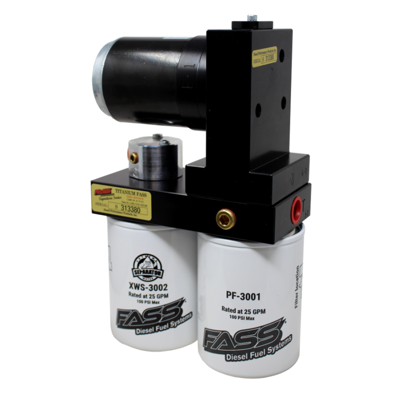 FASS TS100G - Universal 100gph/16-18psi Titanium Signature Series Fuel Air Separation System TS 100G