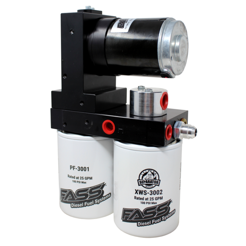 FASS TS165G - Class 8 165gph/16-18psi Titanium Signature Series Fuel Air Separation System TS 165G