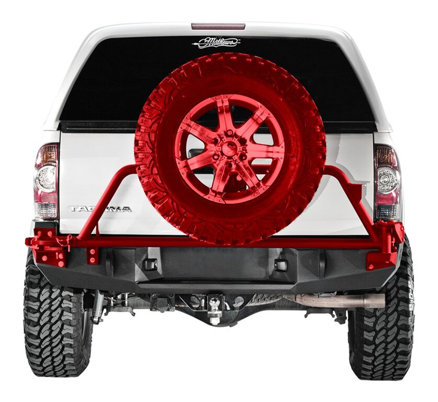 Fab Fours TT05-Y1351-1 - Heavy Duty Rear Bumper Fab Fours TT05-Y1351-1 - Heavy Duty Rear Bumper
