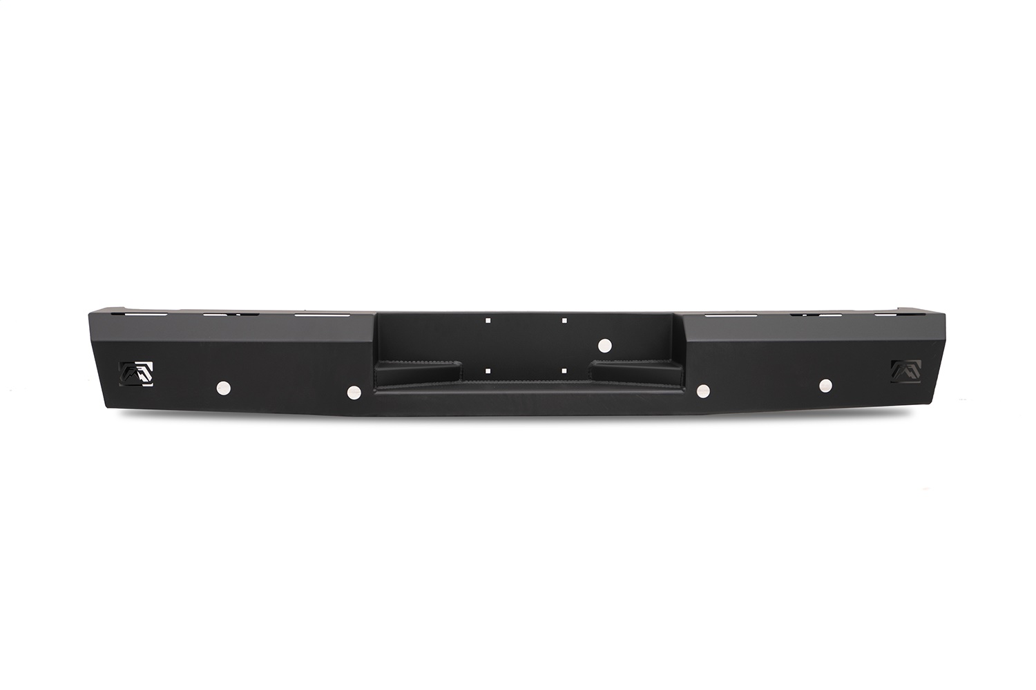 Fab Fours TT07-RT1550-1 - Red Steel Rear Bumper