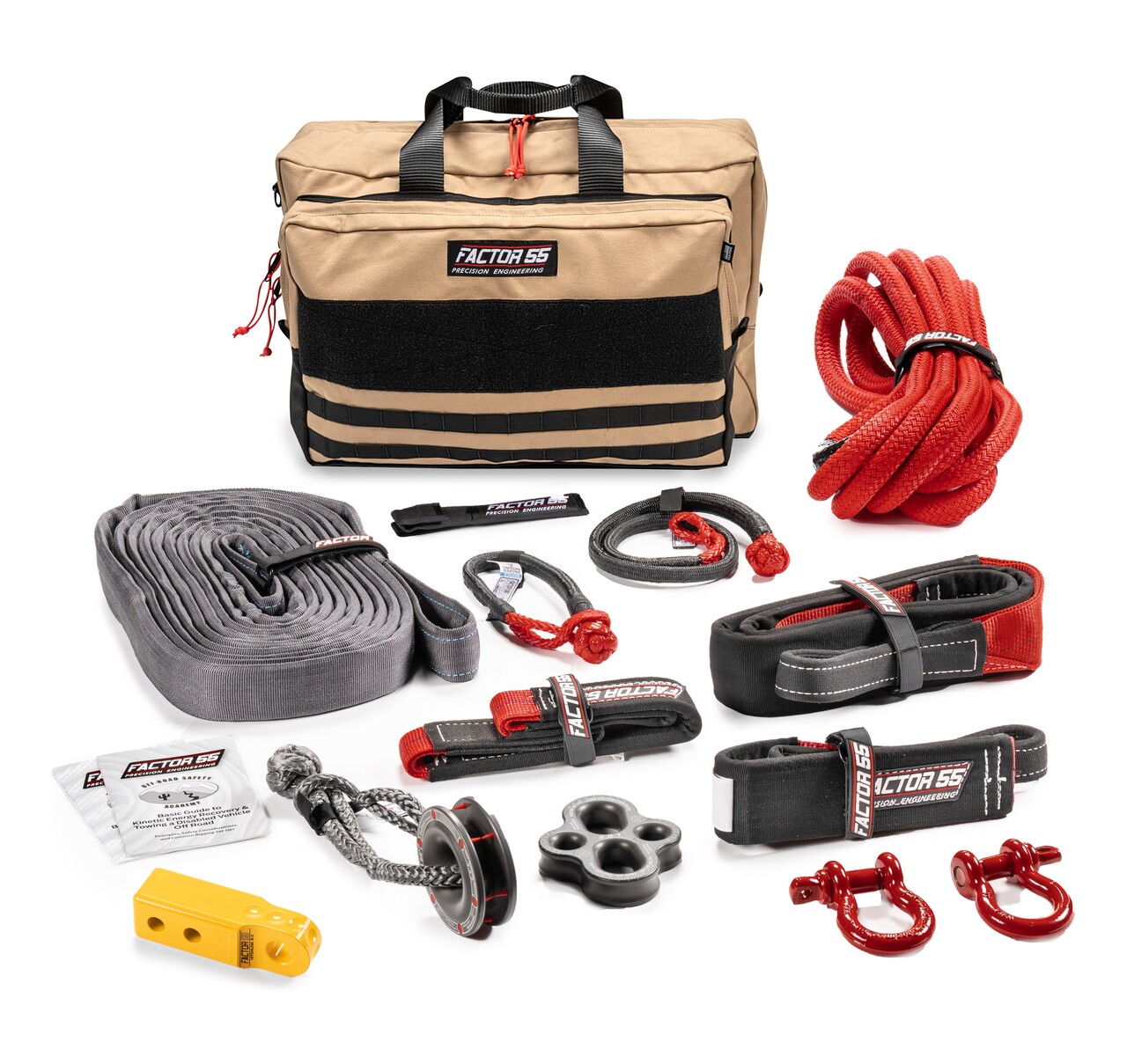 Factor 55 00480-03 - Vehicle Recovery Kit Borah Yellow
