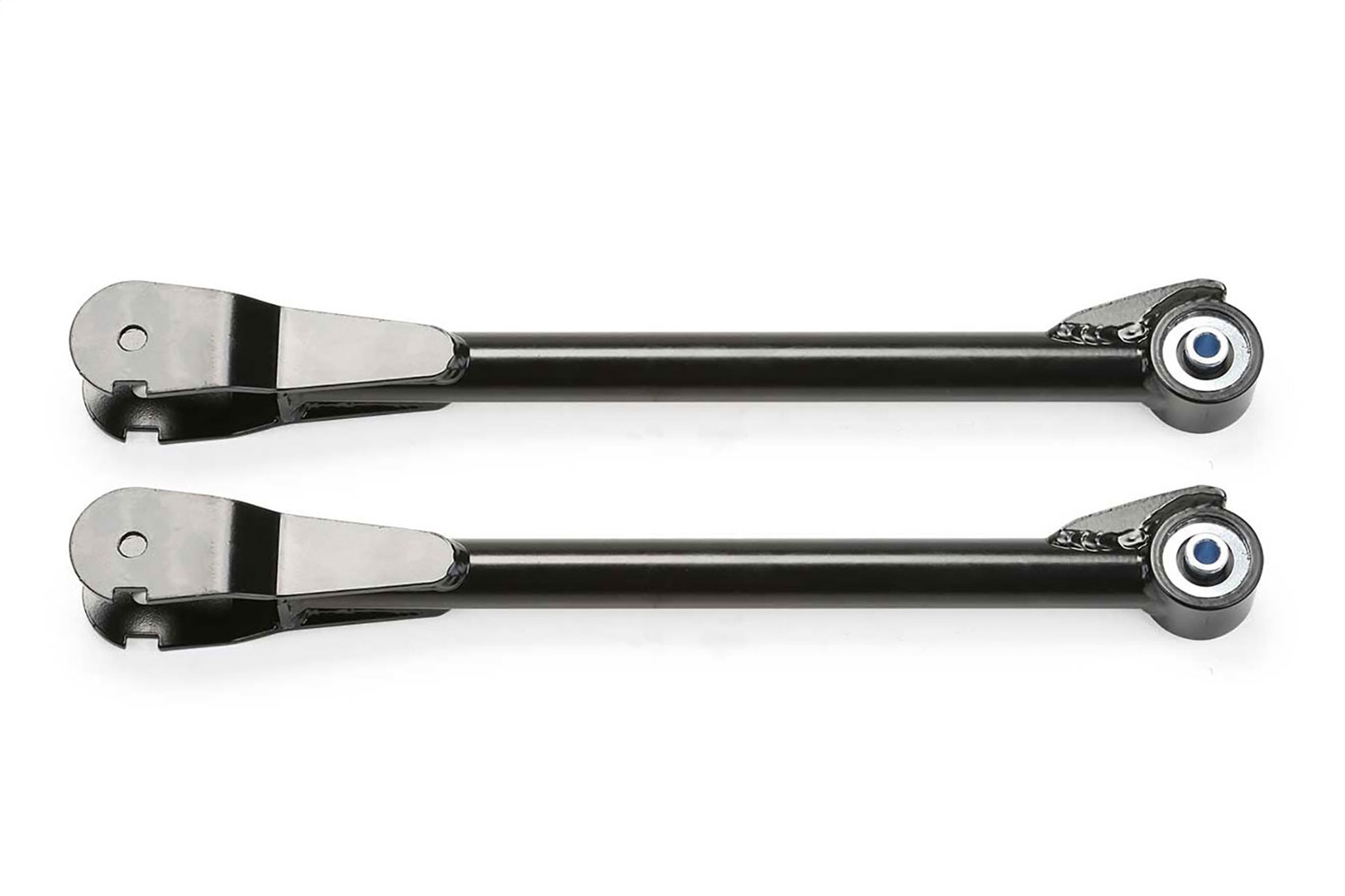 Fabtech FTS24118 - 07-18 Jeep JK 4WD Short Control Arm Front Upper Links w/Poly Ball Joints - Pair